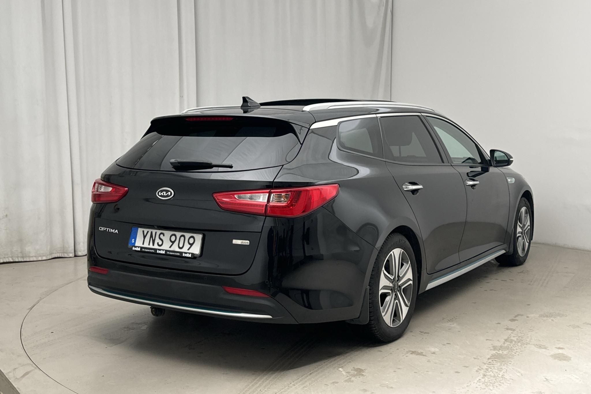 KIA Optima 2.0 GDi Plug-in Hybrid SW (205hk) - 205 700 km - Automaattinen - musta - 2018