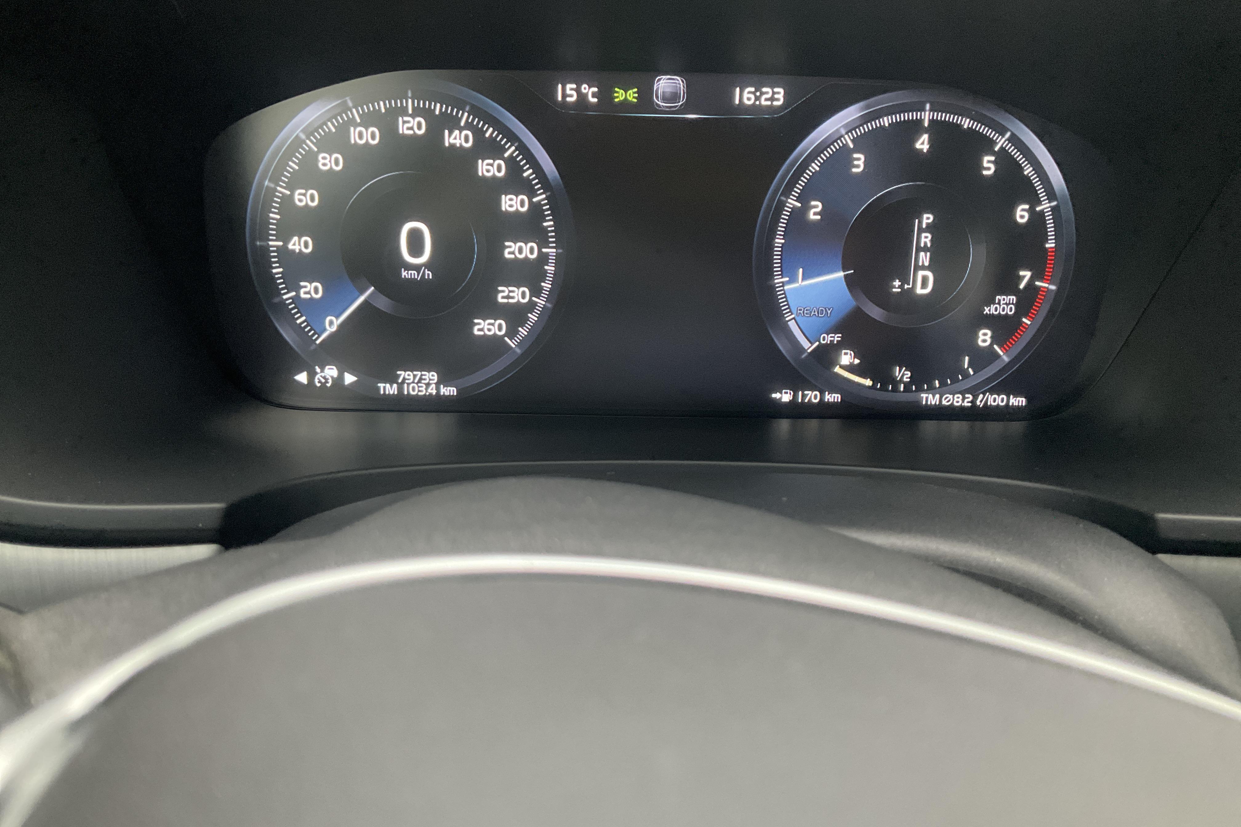 Volvo V90 T5 (254hk) - 79 740 km - Automaatne - must - 2018