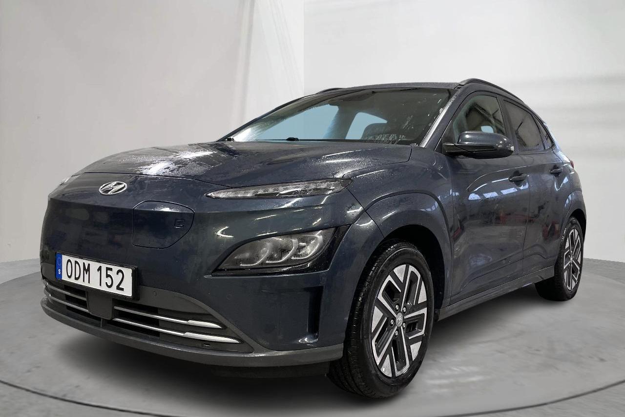 Hyundai Kona Electric Standard Range 39kWh (136hk) - 48 890 km - Automatyczna - niebieski - 2021