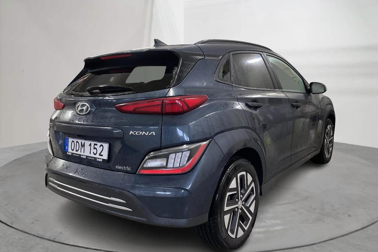 Hyundai Kona Electric Standard Range 39kWh (136hk) - 48 890 km - Automatic - blue - 2021