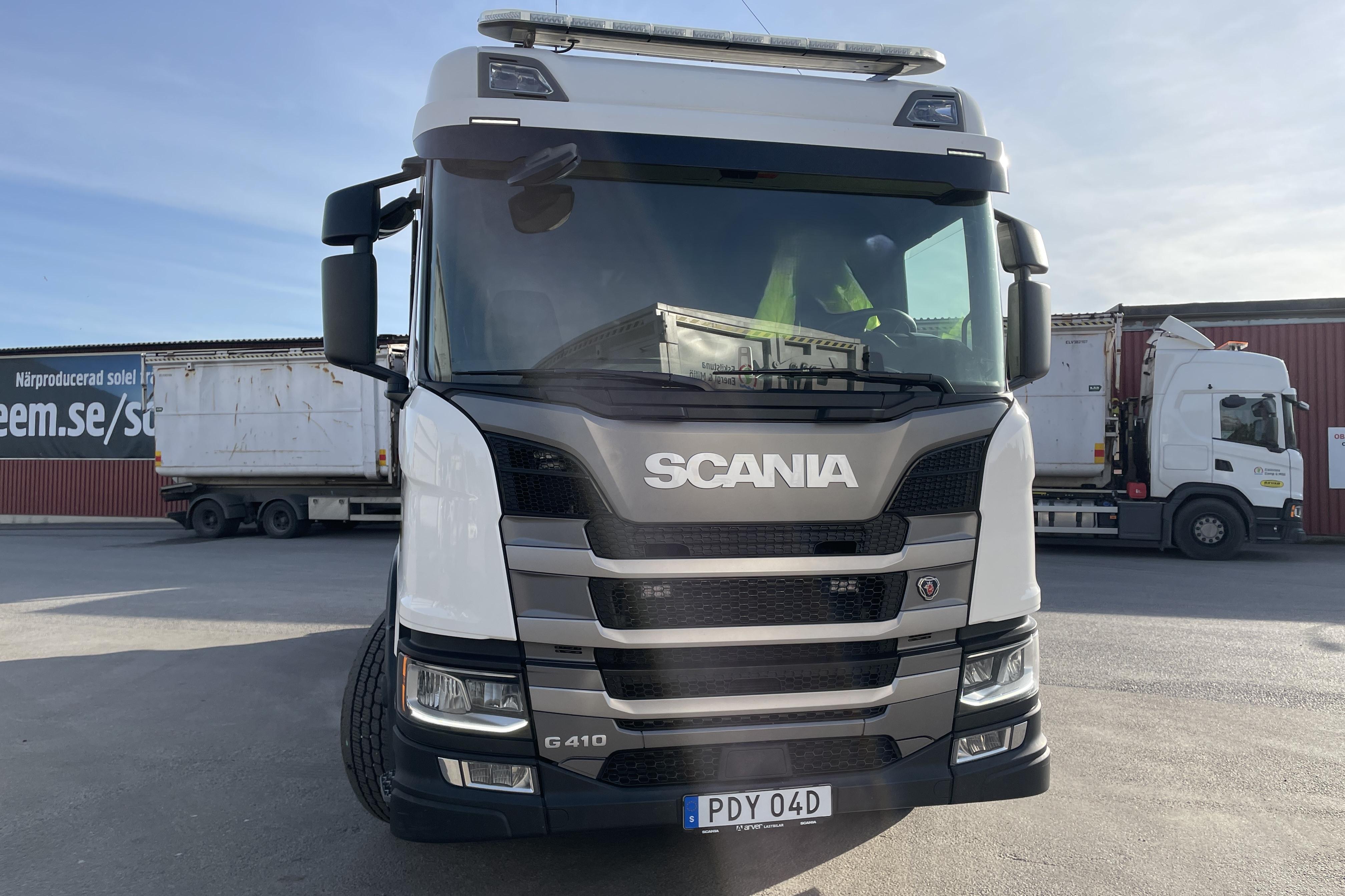 SCANIA G410 Gas (CNG) - 69 915 km - Automatyczna - biały - 2019