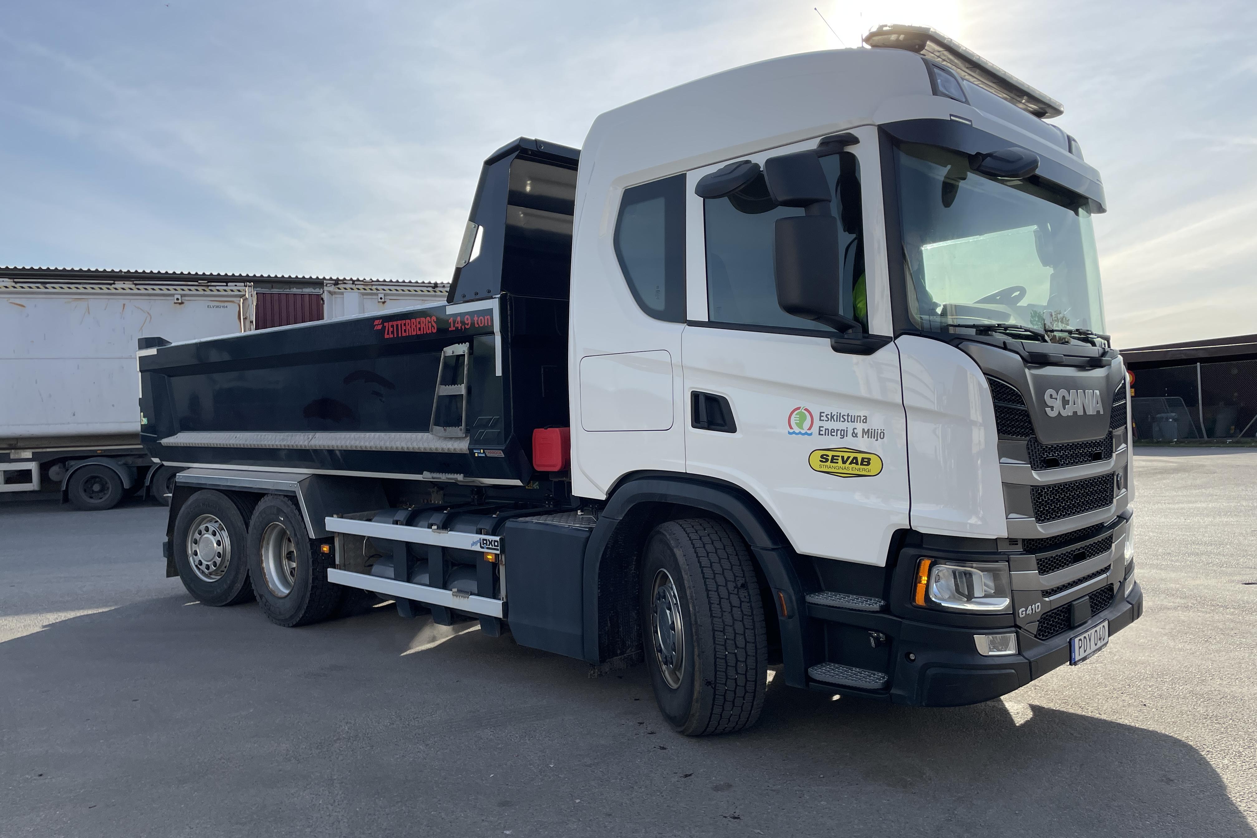 SCANIA G410 Gas (CNG) - 69 915 km - Automatyczna - biały - 2019