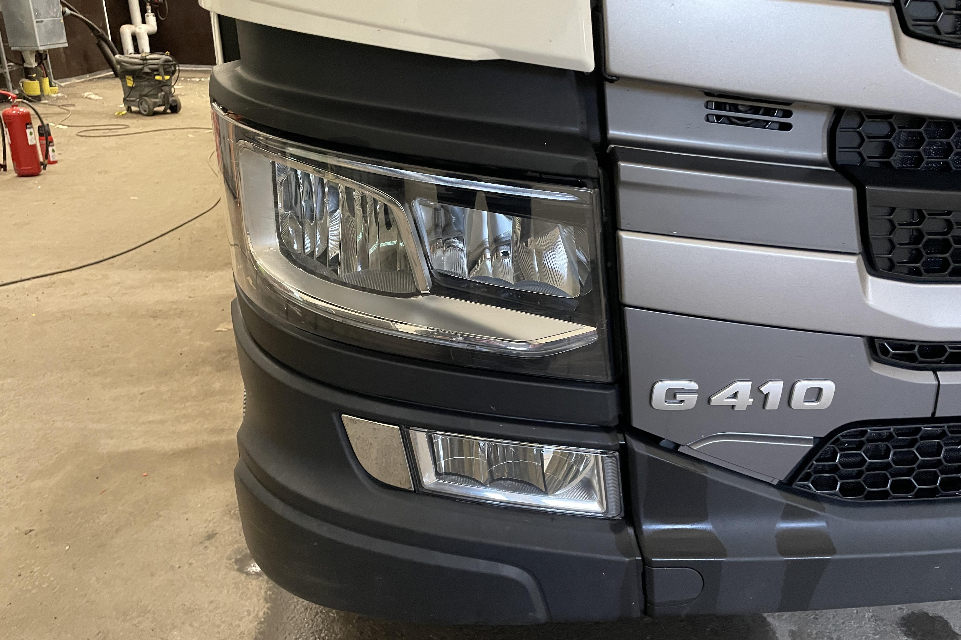 SCANIA G410 Gas (CNG) - 69 915 km - Automatyczna - biały - 2019