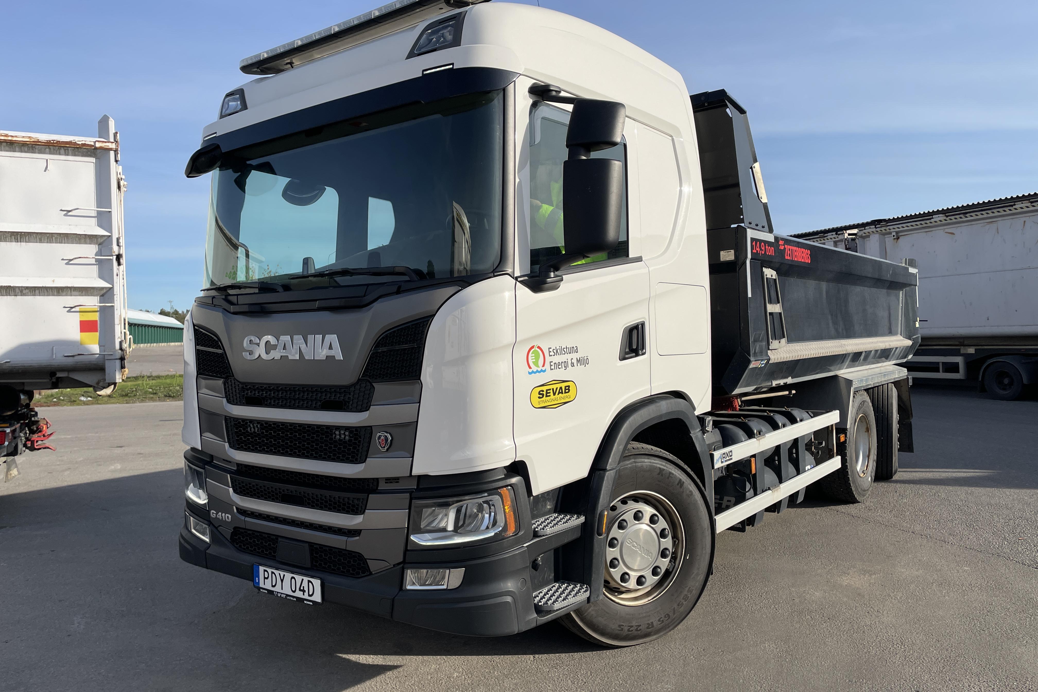 SCANIA G410 Gas (CNG) - 69 915 km - Automatyczna - biały - 2019