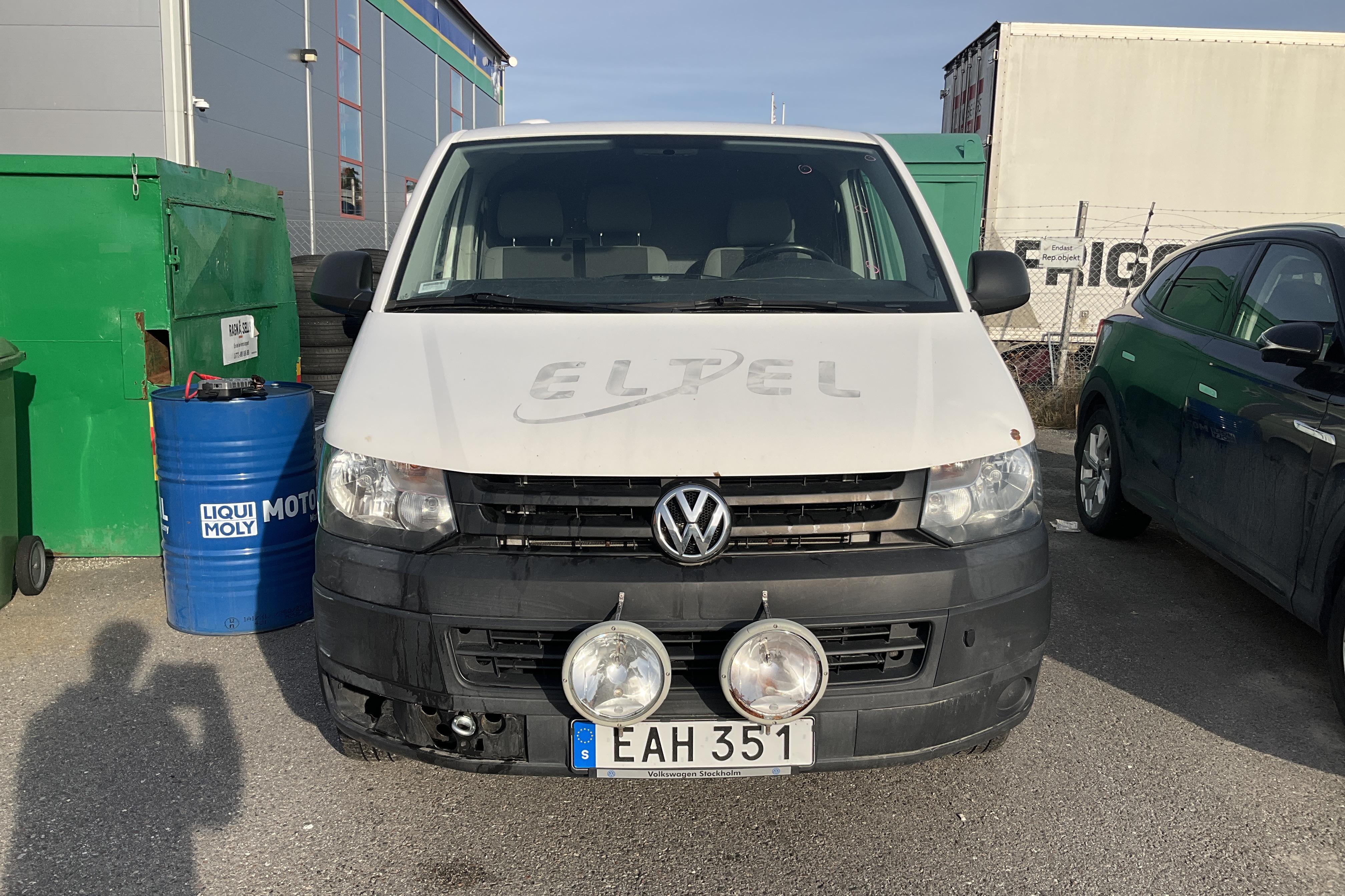 VW Transporter T5 2.0 TDI 4MOTION (140hk) - 189 470 km - Käsitsi - valge - 2015