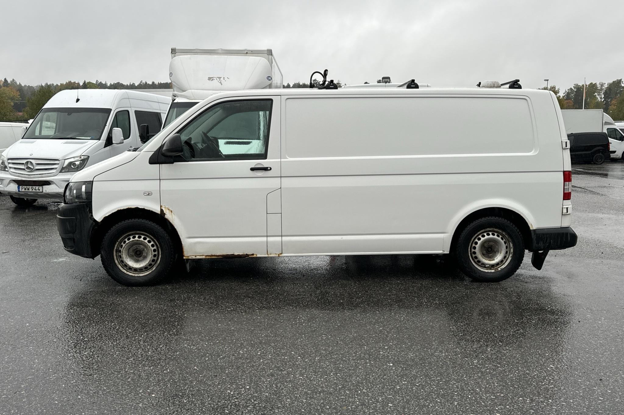 VW Transporter T5 2.0 TDI 4MOTION (140hk) - 187 490 km - Manualna - biały - 2015