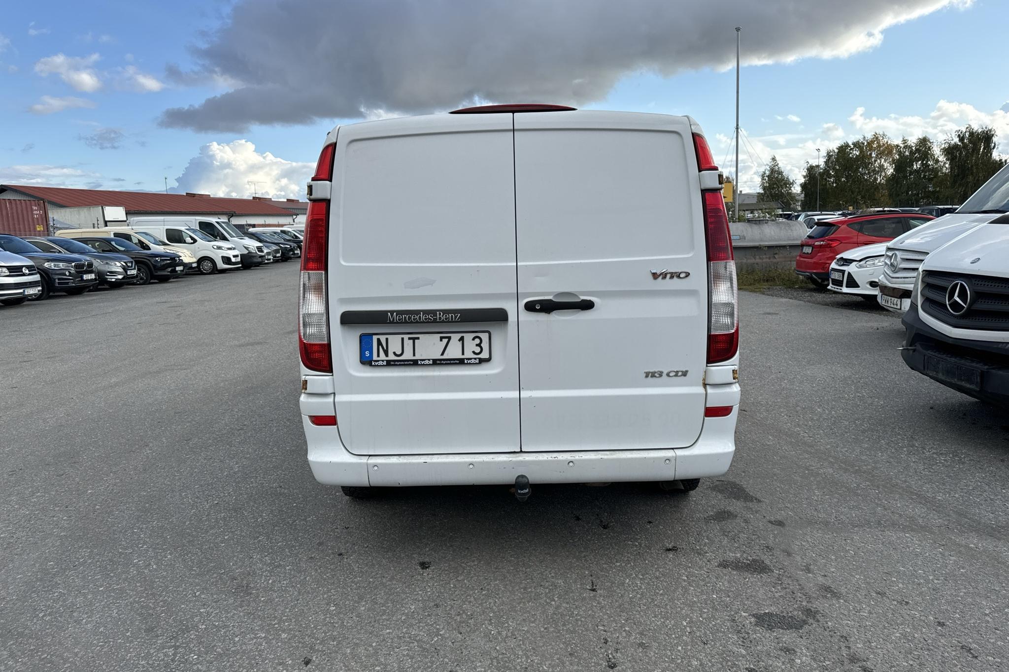 Mercedes Vito 113 CDI W639 (136hk) - 143 410 km - Automaattinen - valkoinen - 2013