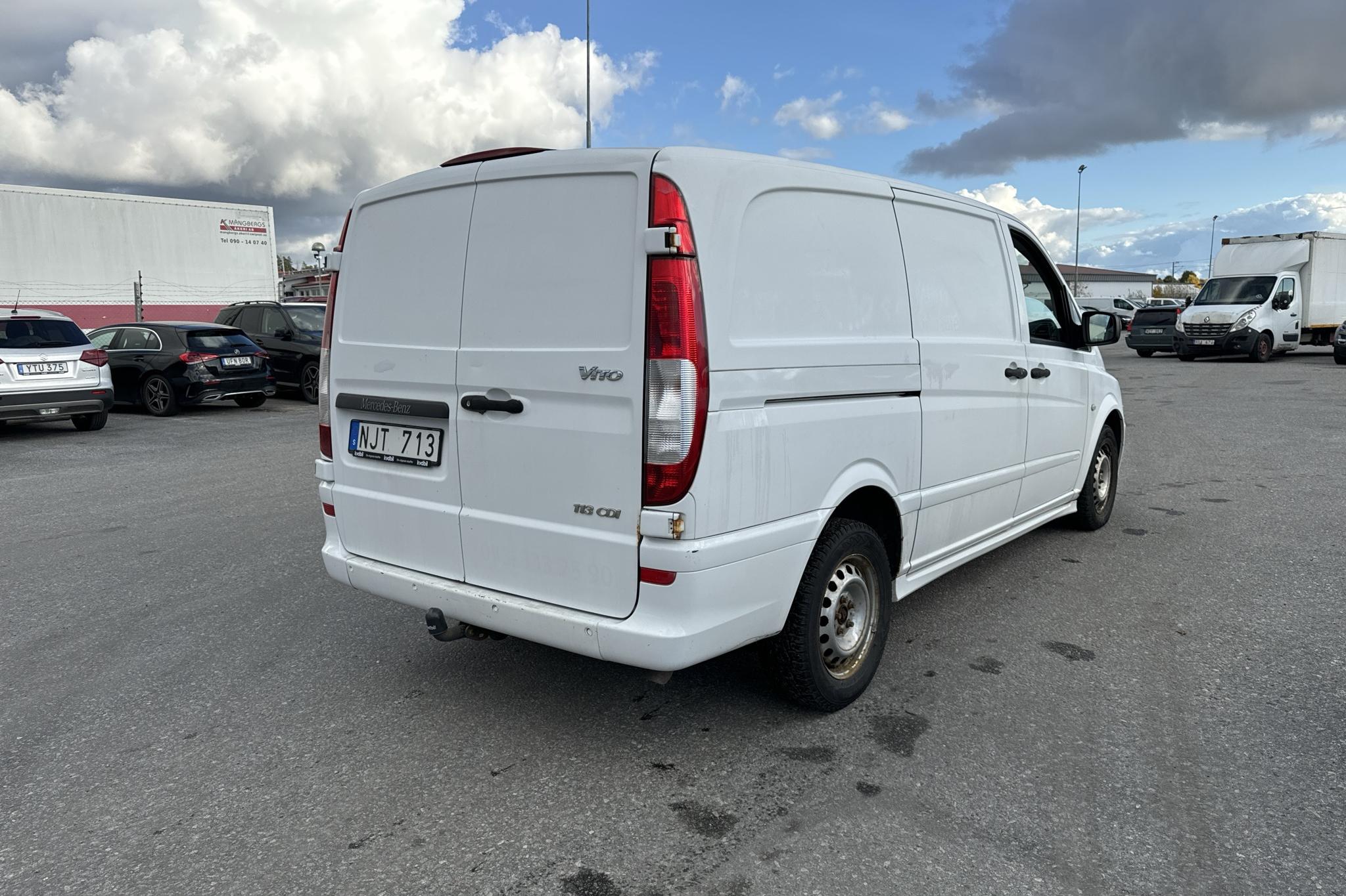 Mercedes Vito 113 CDI W639 (136hk) - 143 410 km - Automaatne - valge - 2013