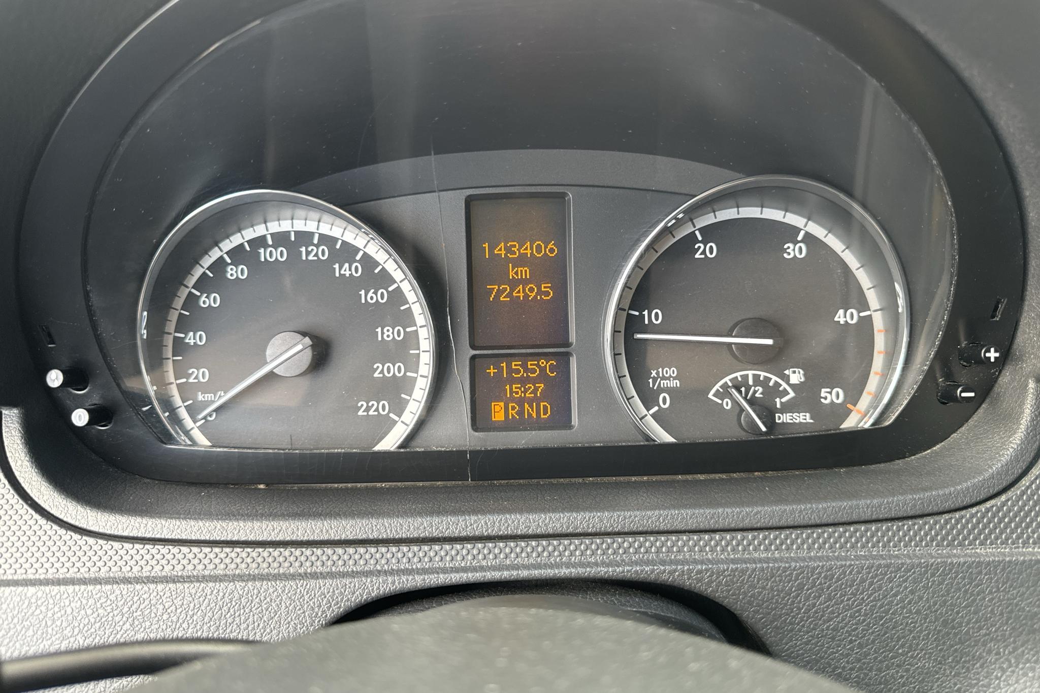 Mercedes Vito 113 CDI W639 (136hk) - 143 410 km - Automatyczna - biały - 2013