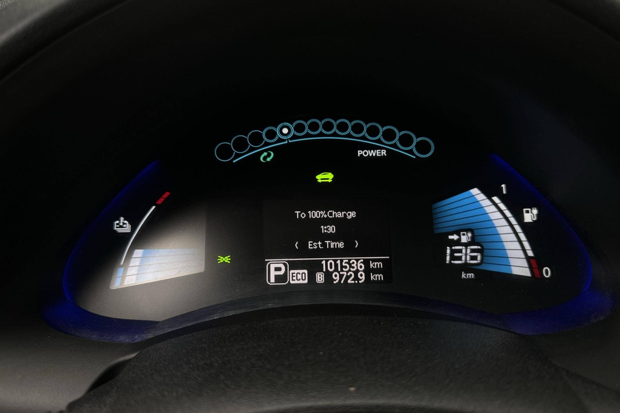 Nissan LEAF 5dr (109hk) - 101 540 km - Automaattinen - musta - 2017