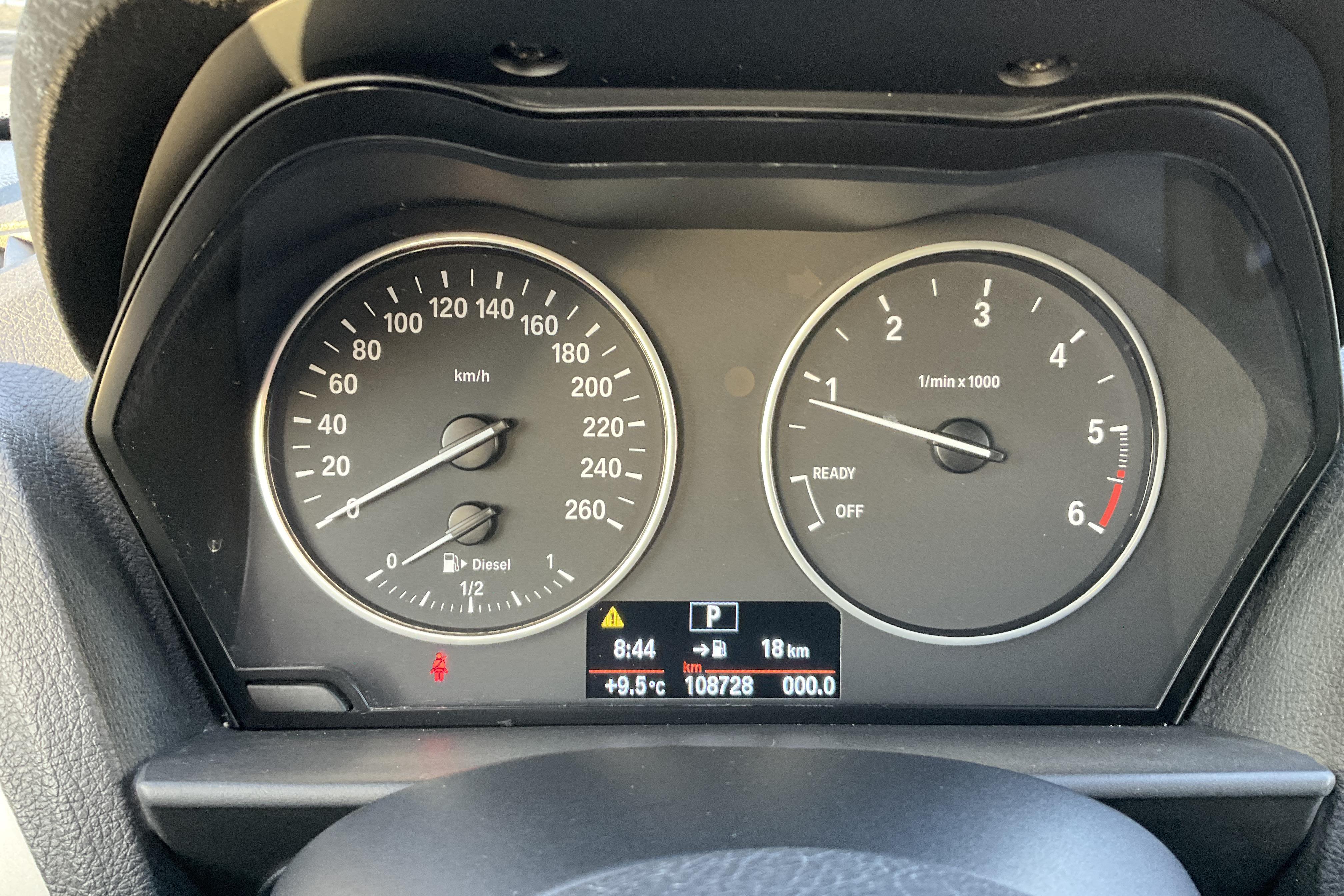 BMW 118d 5dr, F20 (143hk) - 108 720 km - Automaattinen - musta - 2015