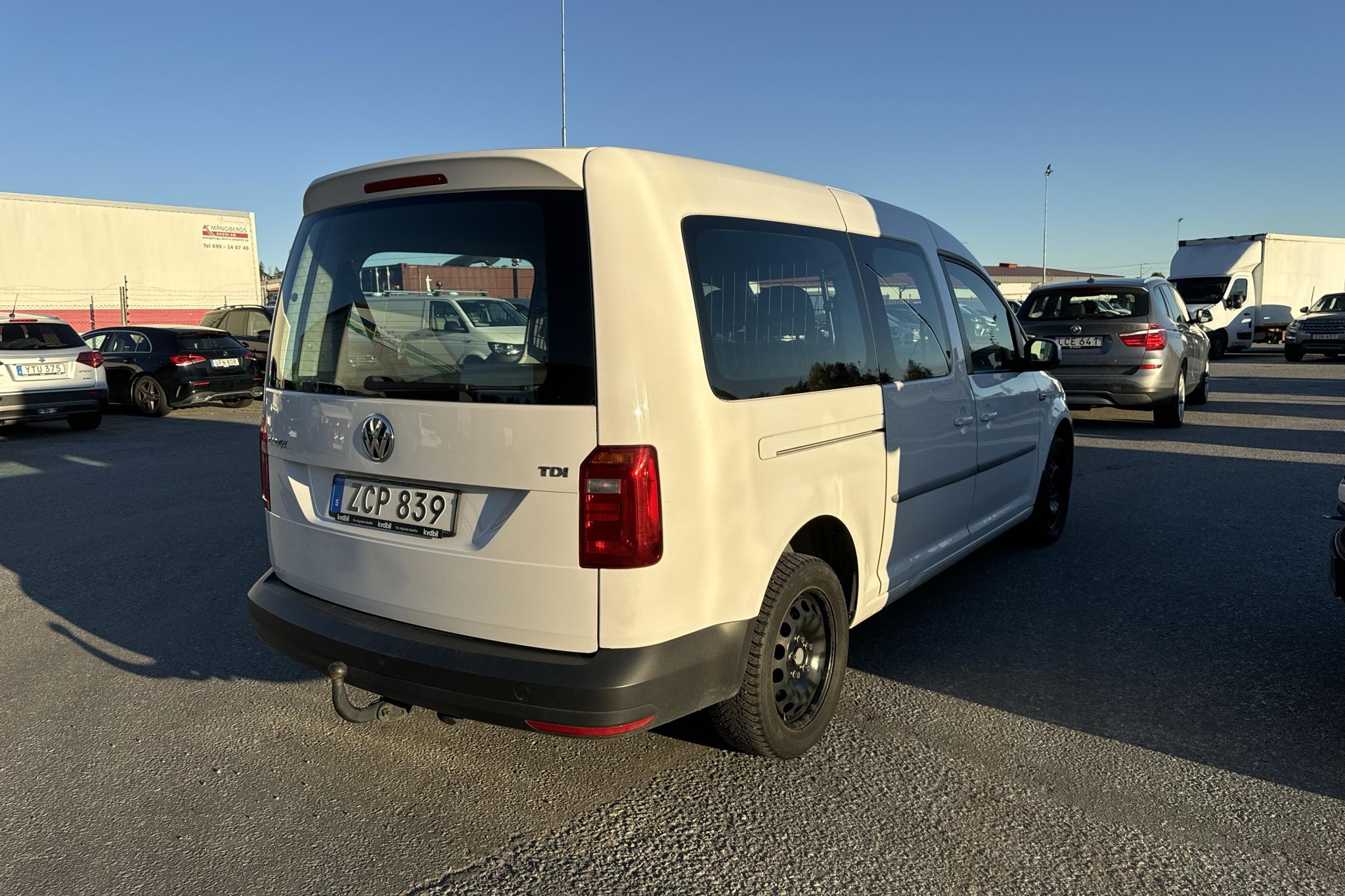 VW Caddy Life Maxi 2.0 TDI (102hk) - 52 110 km - Manual - white - 2018