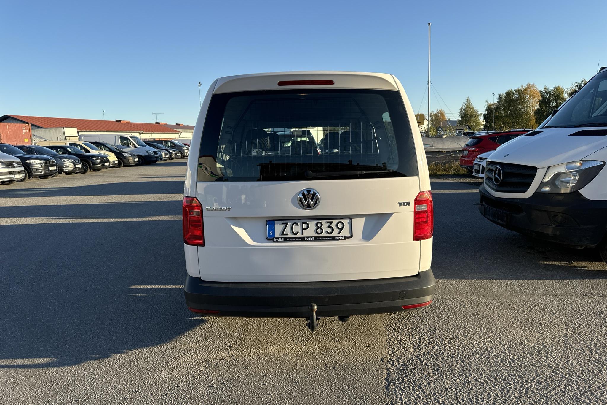 VW Caddy Life Maxi 2.0 TDI (102hk) - 52 110 km - Manual - white - 2018