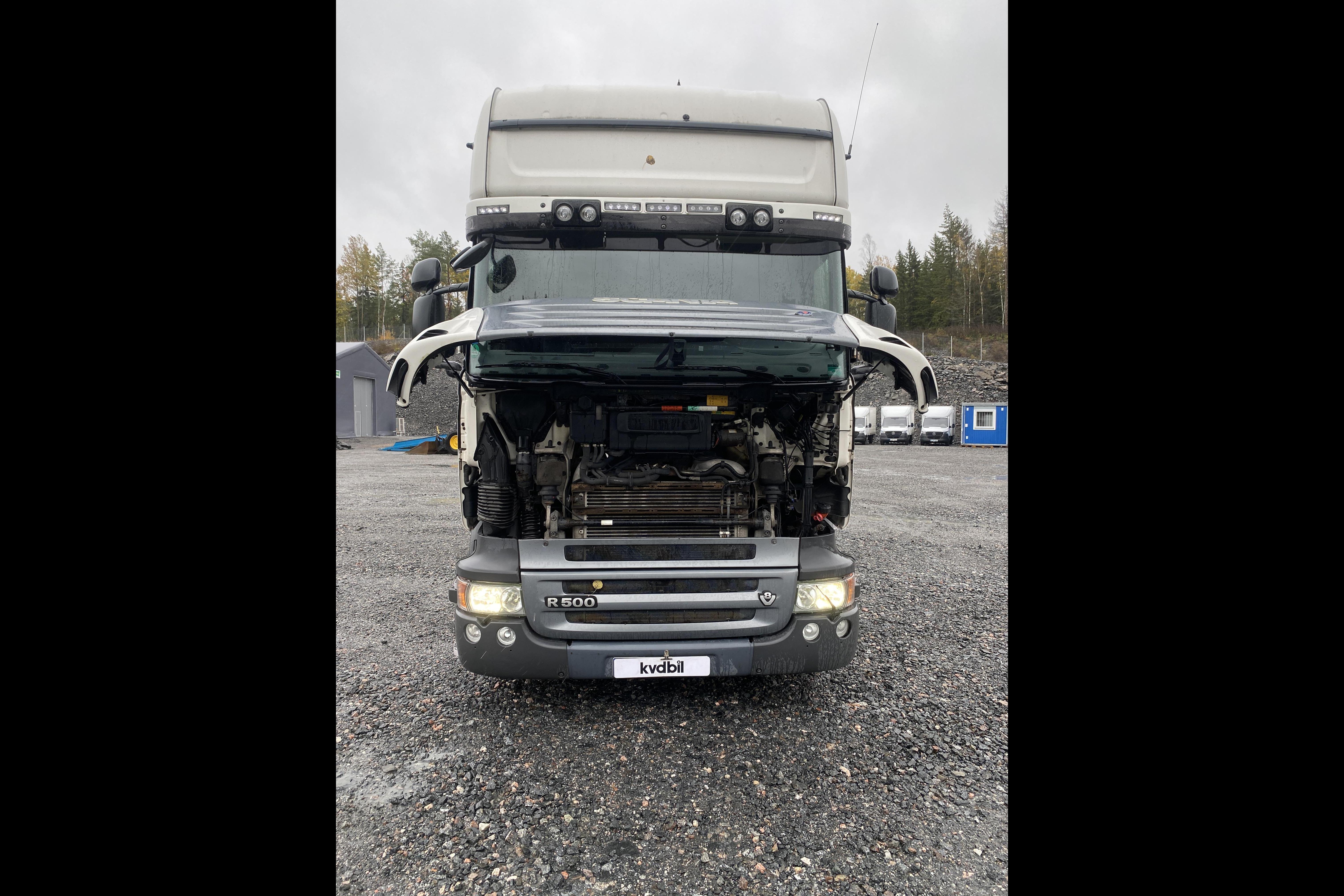 Scania R500 - 371 107 km - Automat - vit - 2008