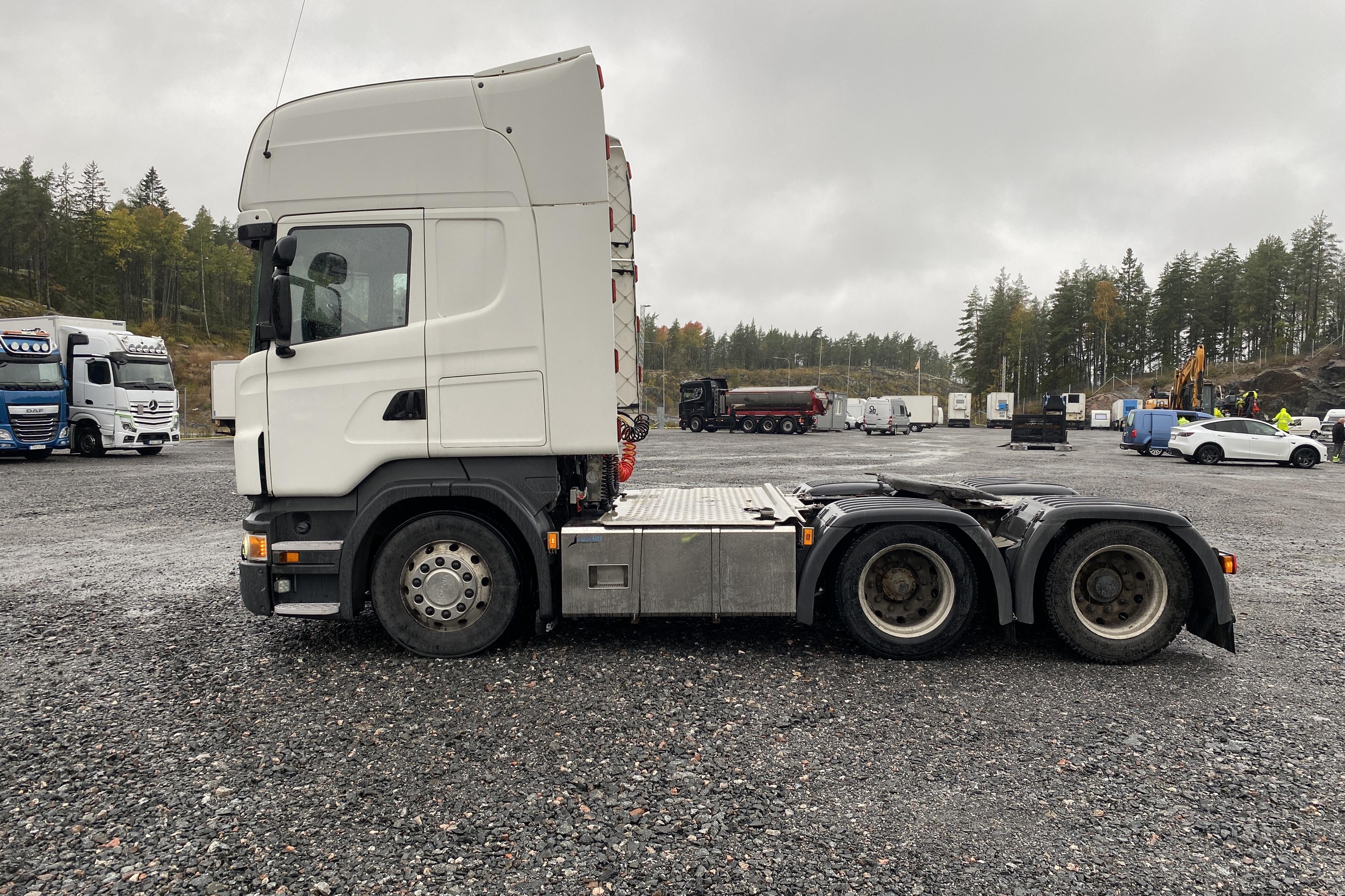 Scania R500 - 371 107 km - Automat - vit - 2008