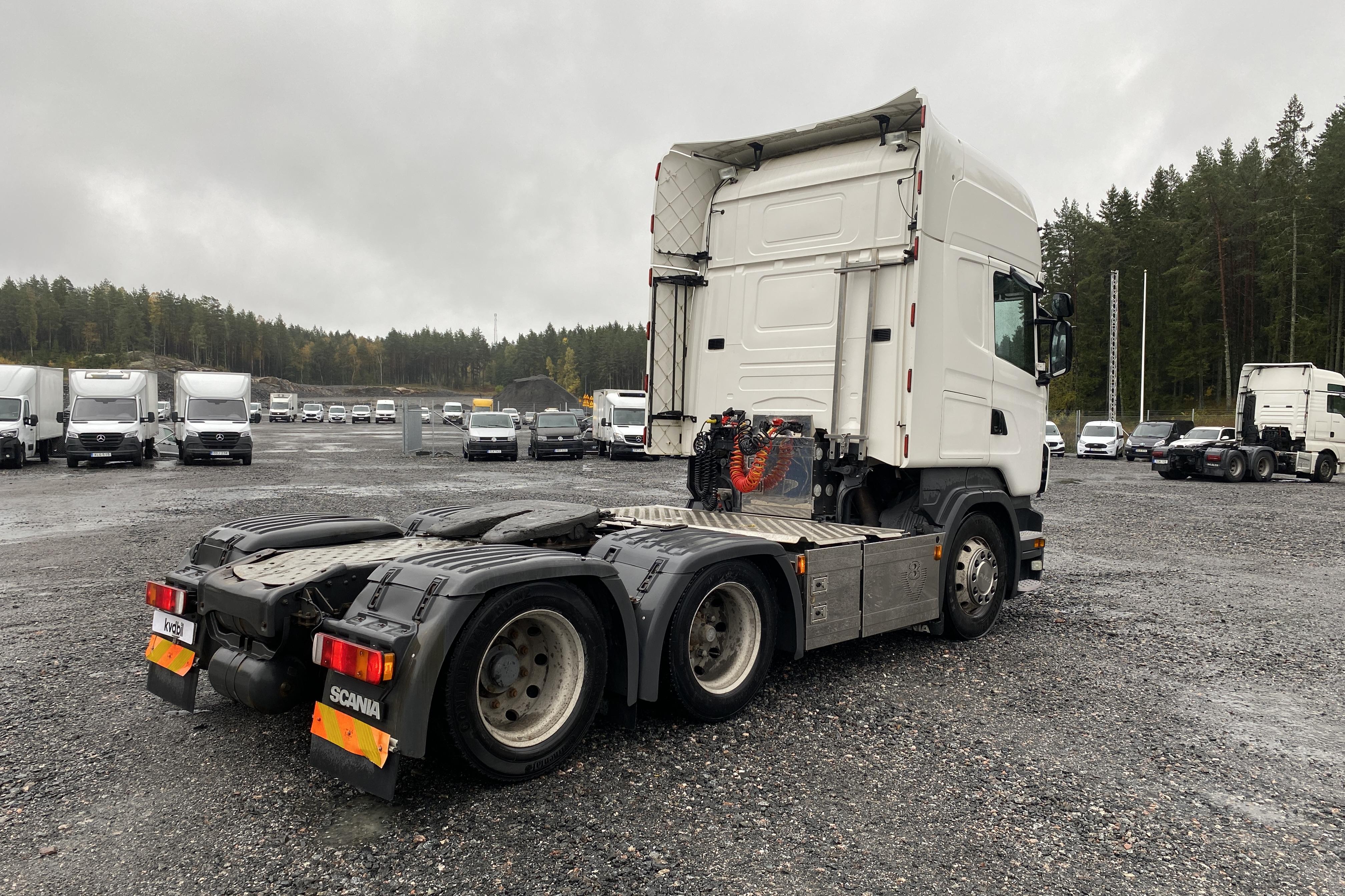 Scania R500 - 371 107 km - Automatyczna - biały - 2008