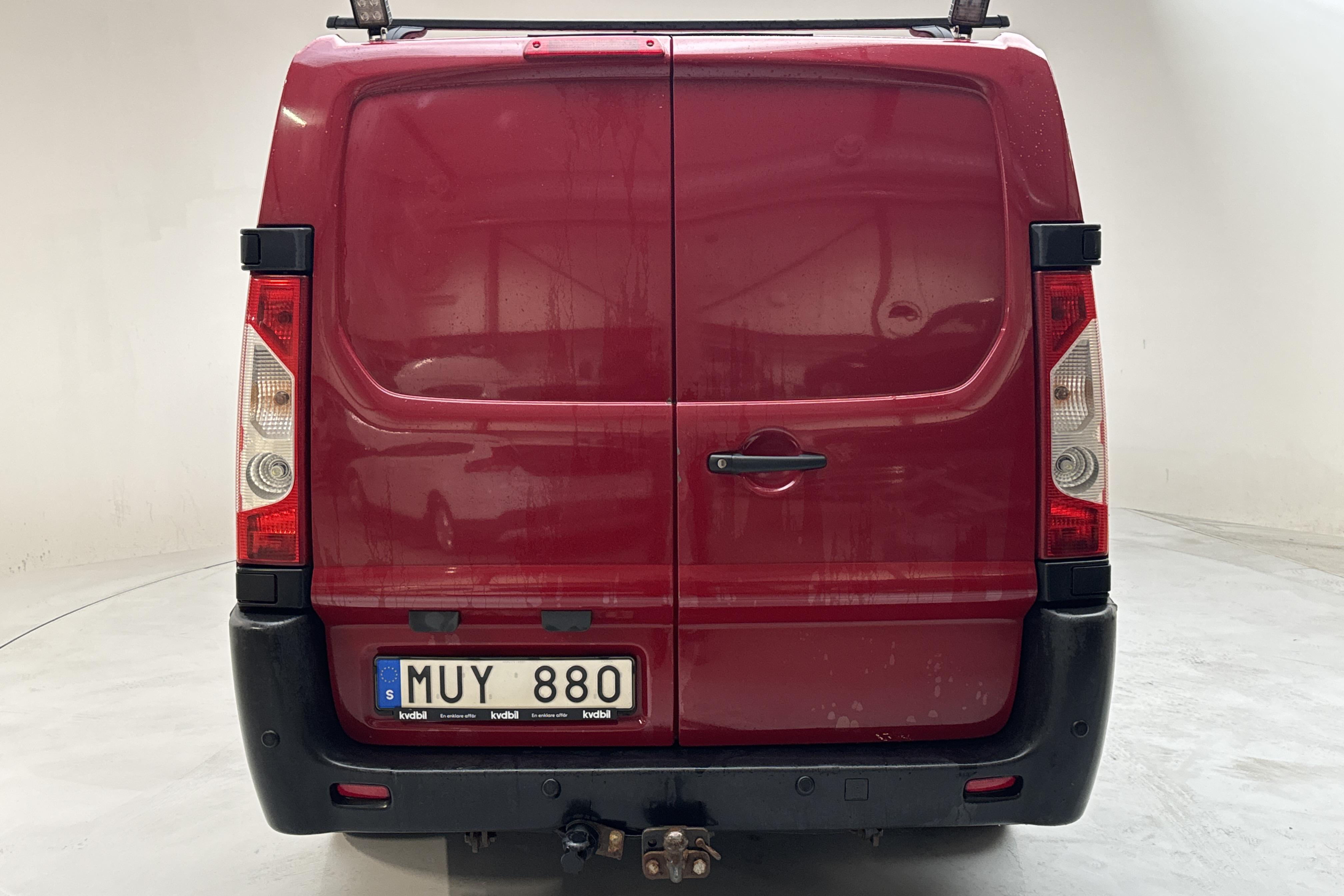 Citroen Jumpy III 2.0 HDI Skåp (163hk) - 267 070 km - Automatyczna - czerwony - 2013