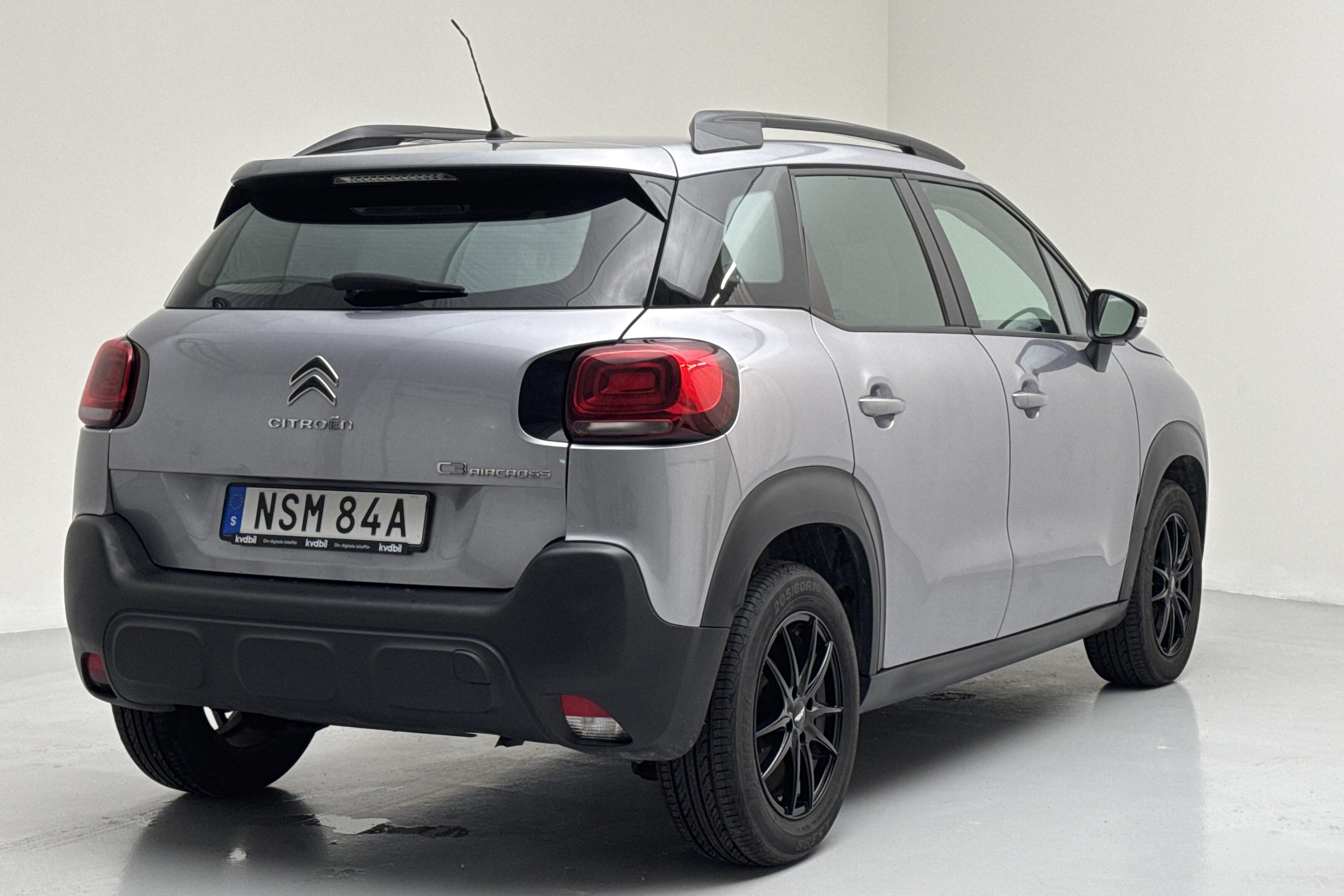 Citroen C3 Aircross PureTech (110hk) - 6 108 mil - Manuell - grå - 2020