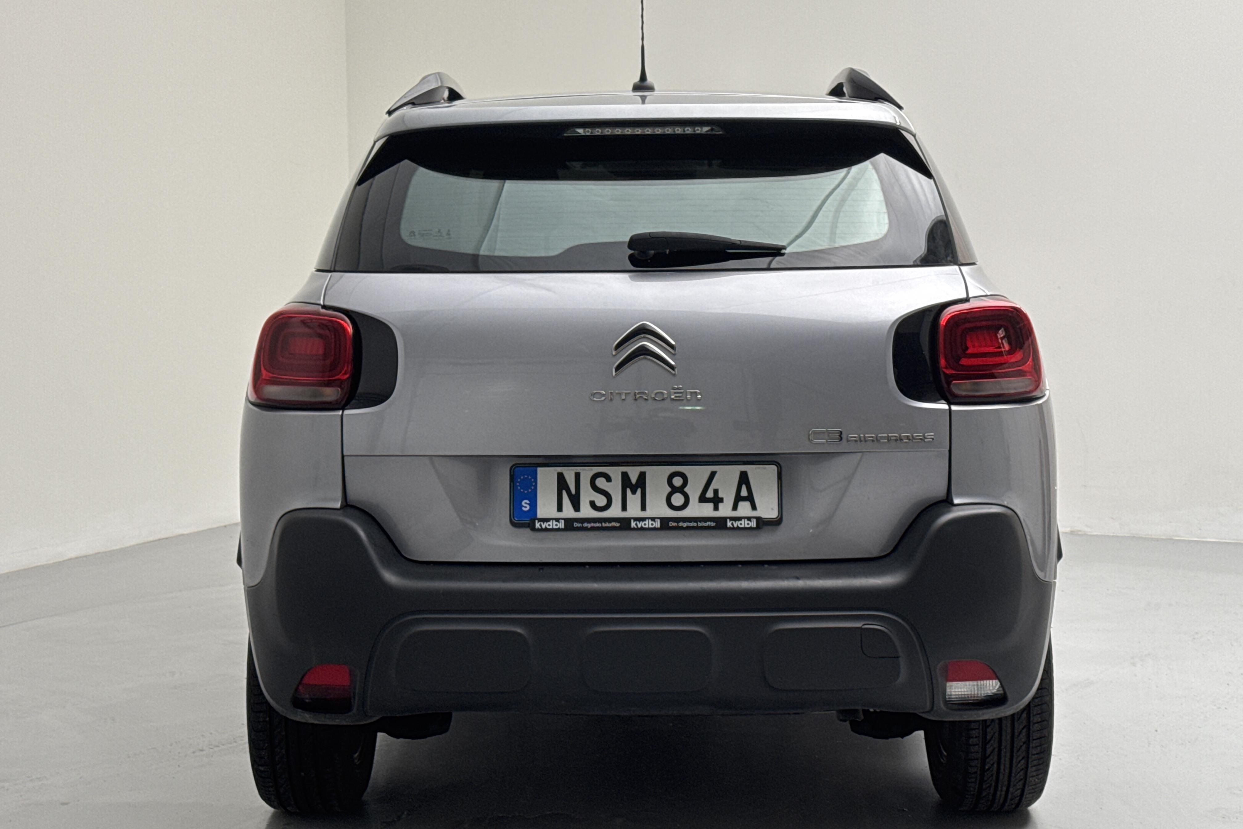 Citroen C3 Aircross PureTech (110hk) - 61 080 km - Manualna - szary - 2020