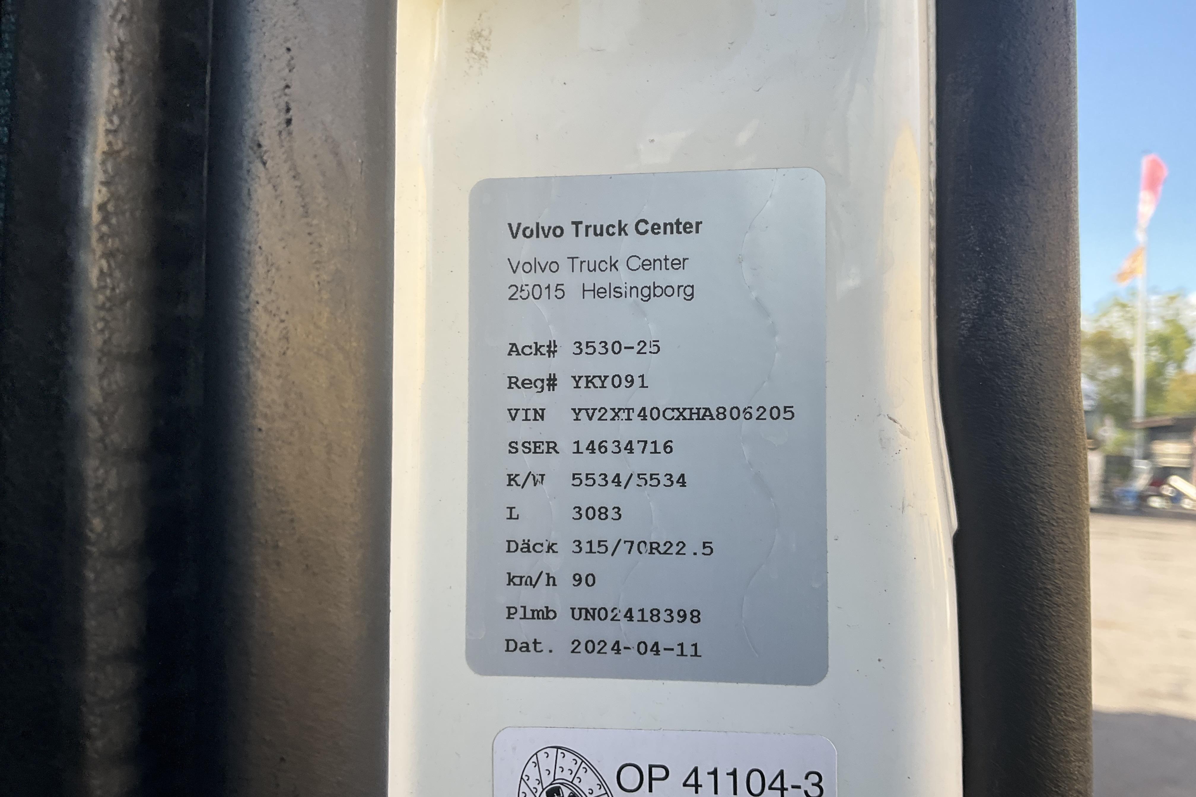 Volvo FM510 - 586 314 km - Automaatne - valge - 2017