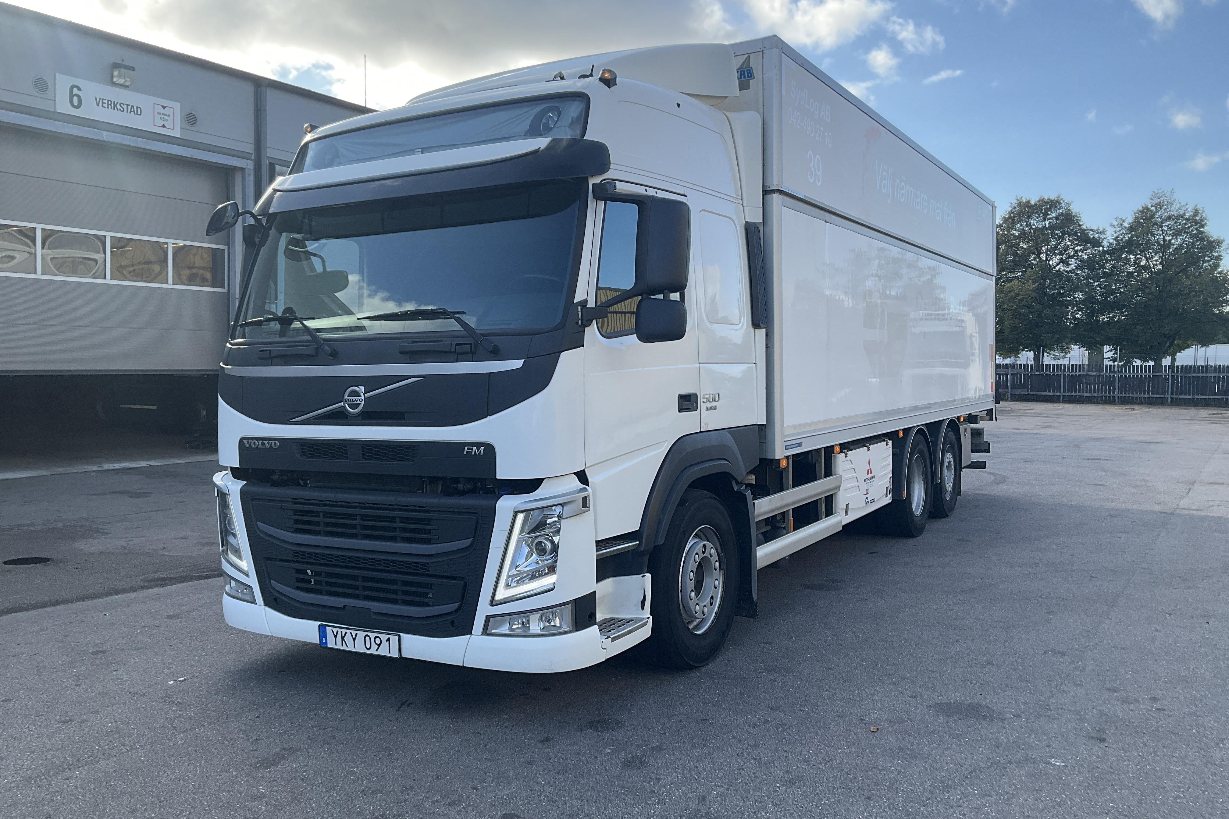 Volvo FM510 - 586 314 km - Automaattinen - valkoinen - 2017