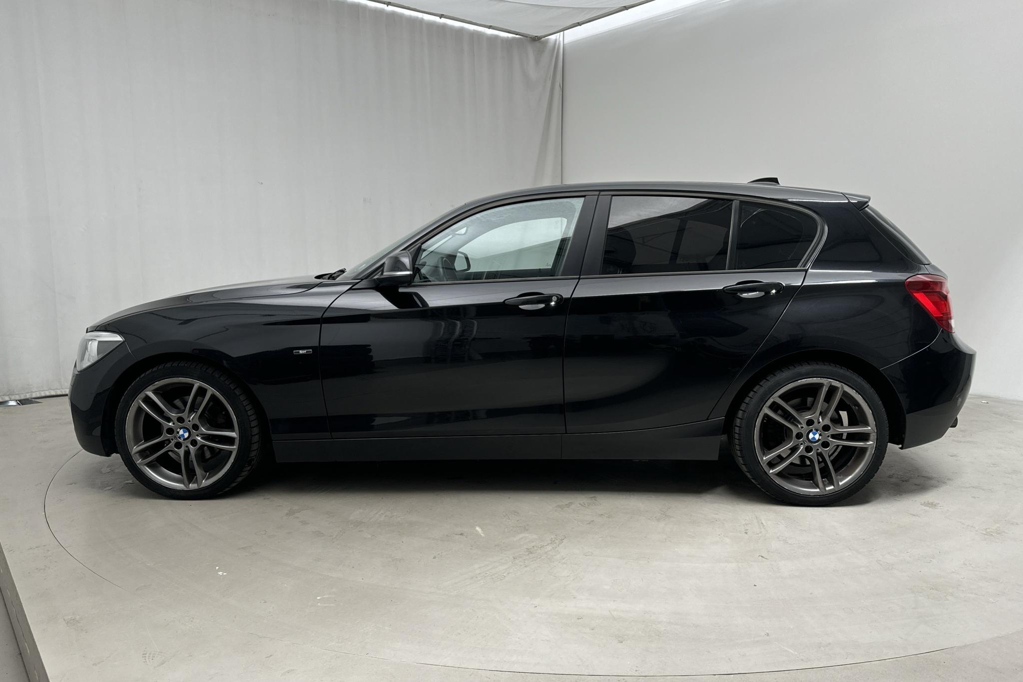 BMW 120d xDrive 5dr, F20 (184hk) - 183 910 km - Manual - black - 2013