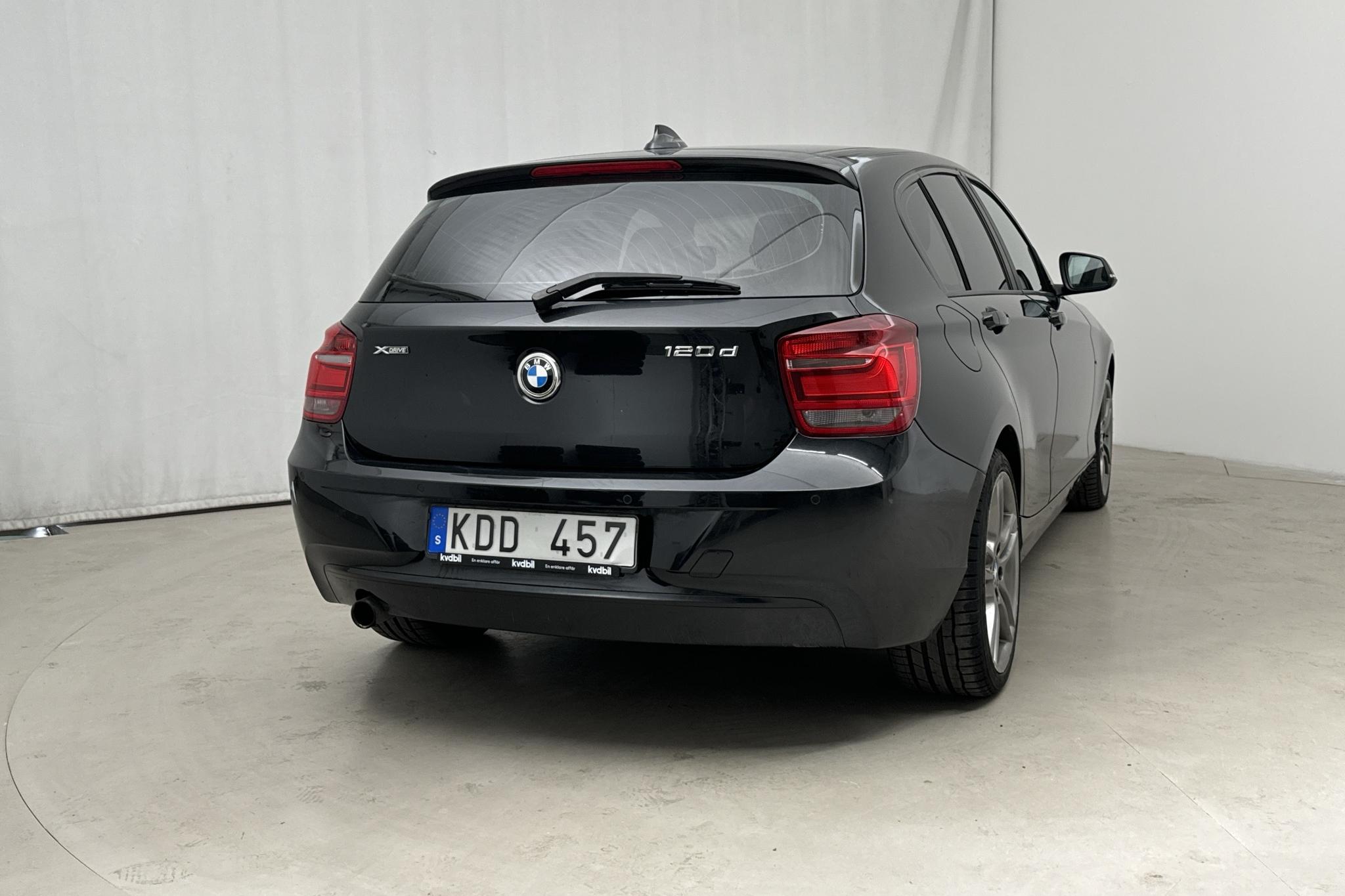 BMW 120d xDrive 5dr, F20 (184hk) - 183 910 km - Manuaalinen - musta - 2013