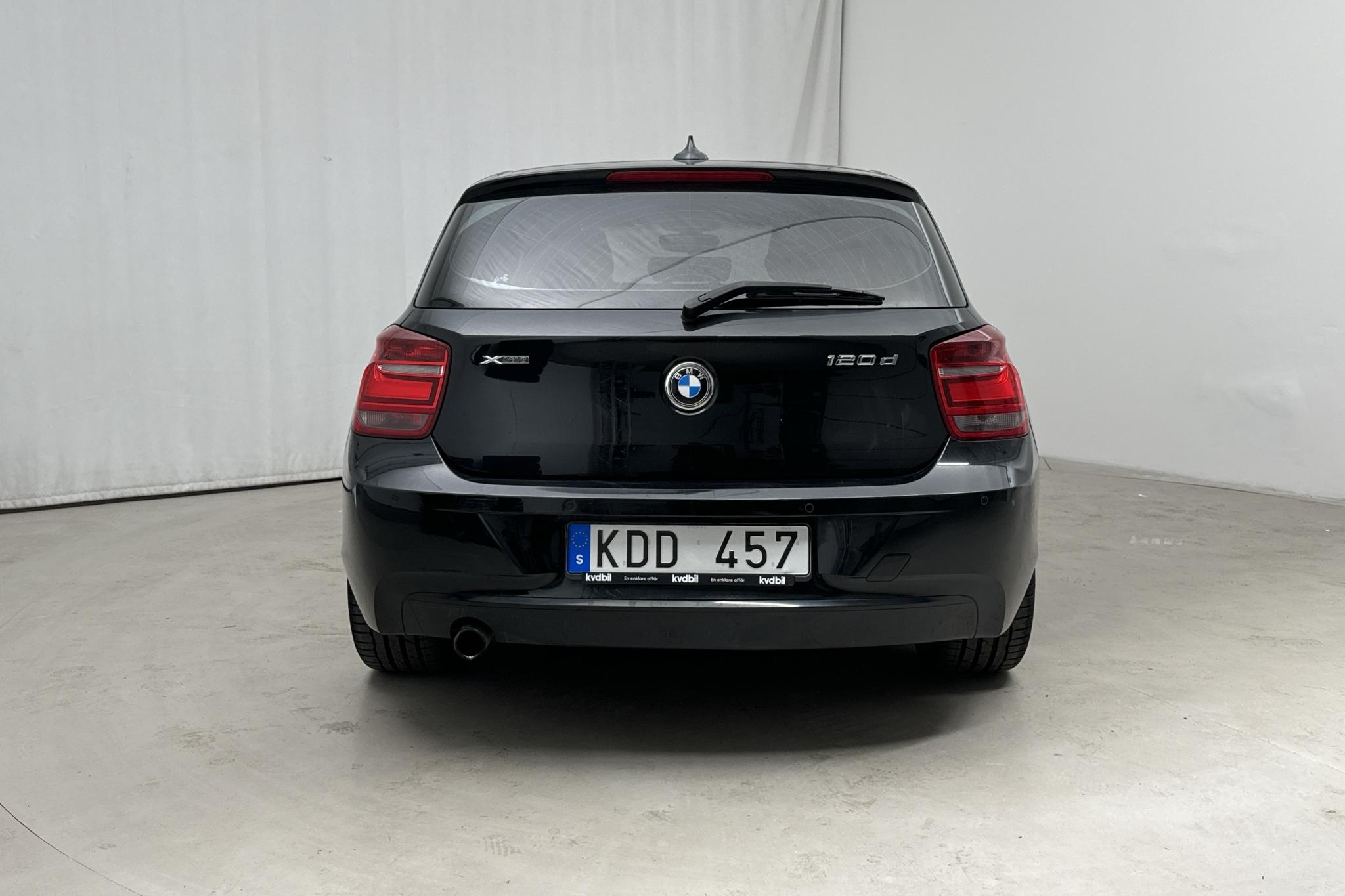 BMW 120d xDrive 5dr, F20 (184hk) - 183 910 km - Manuaalinen - musta - 2013