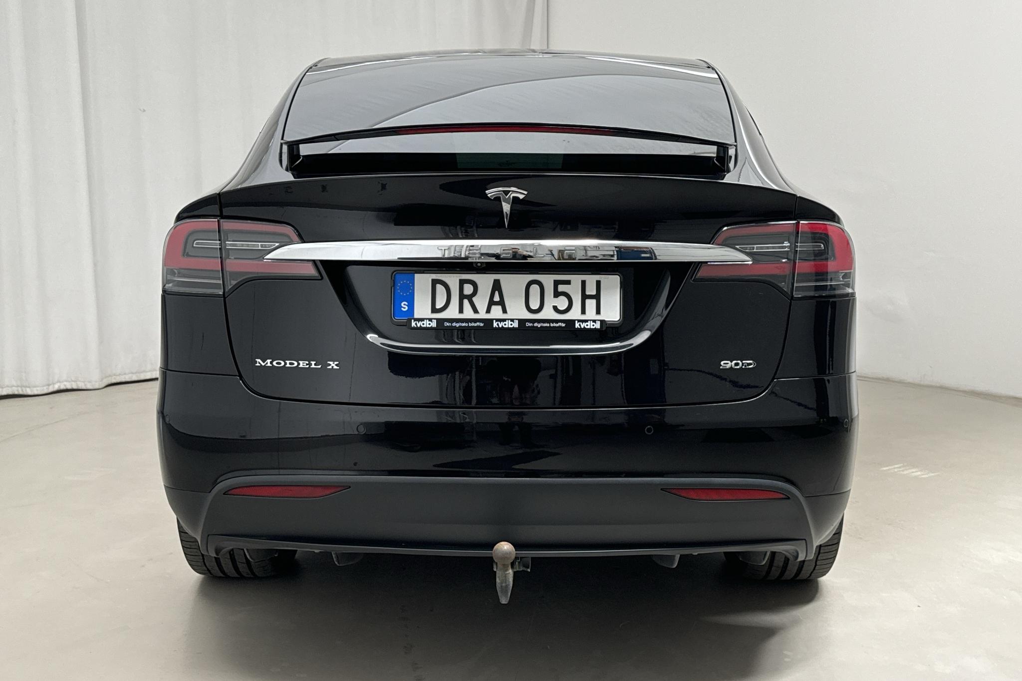 Tesla Model X 90D - 136 830 km - Automatyczna - czarny - 2016