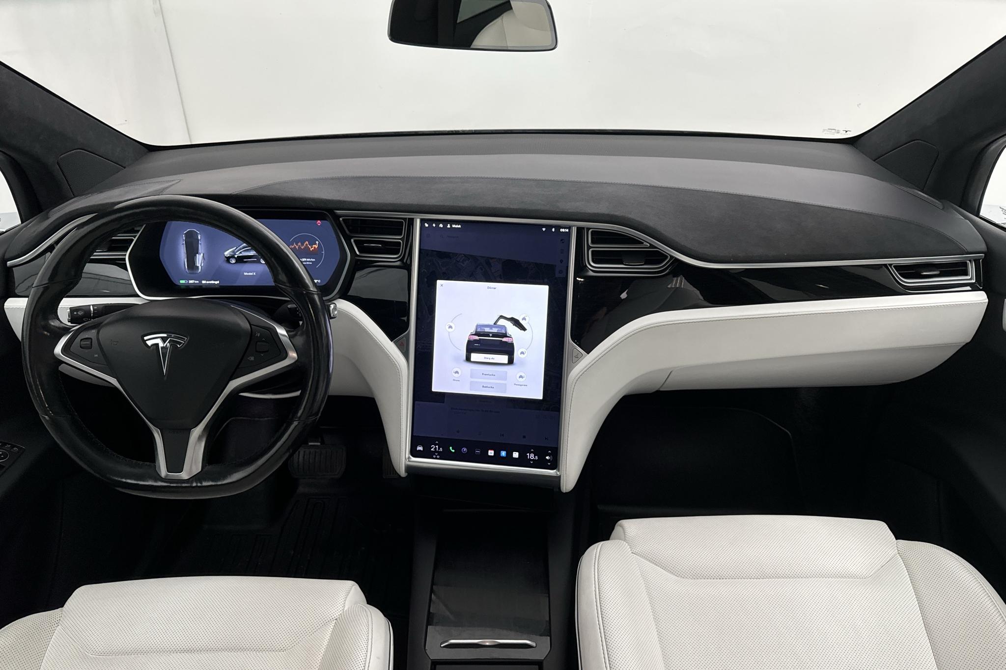 Tesla Model X 90D - 136 830 km - Automatyczna - czarny - 2016