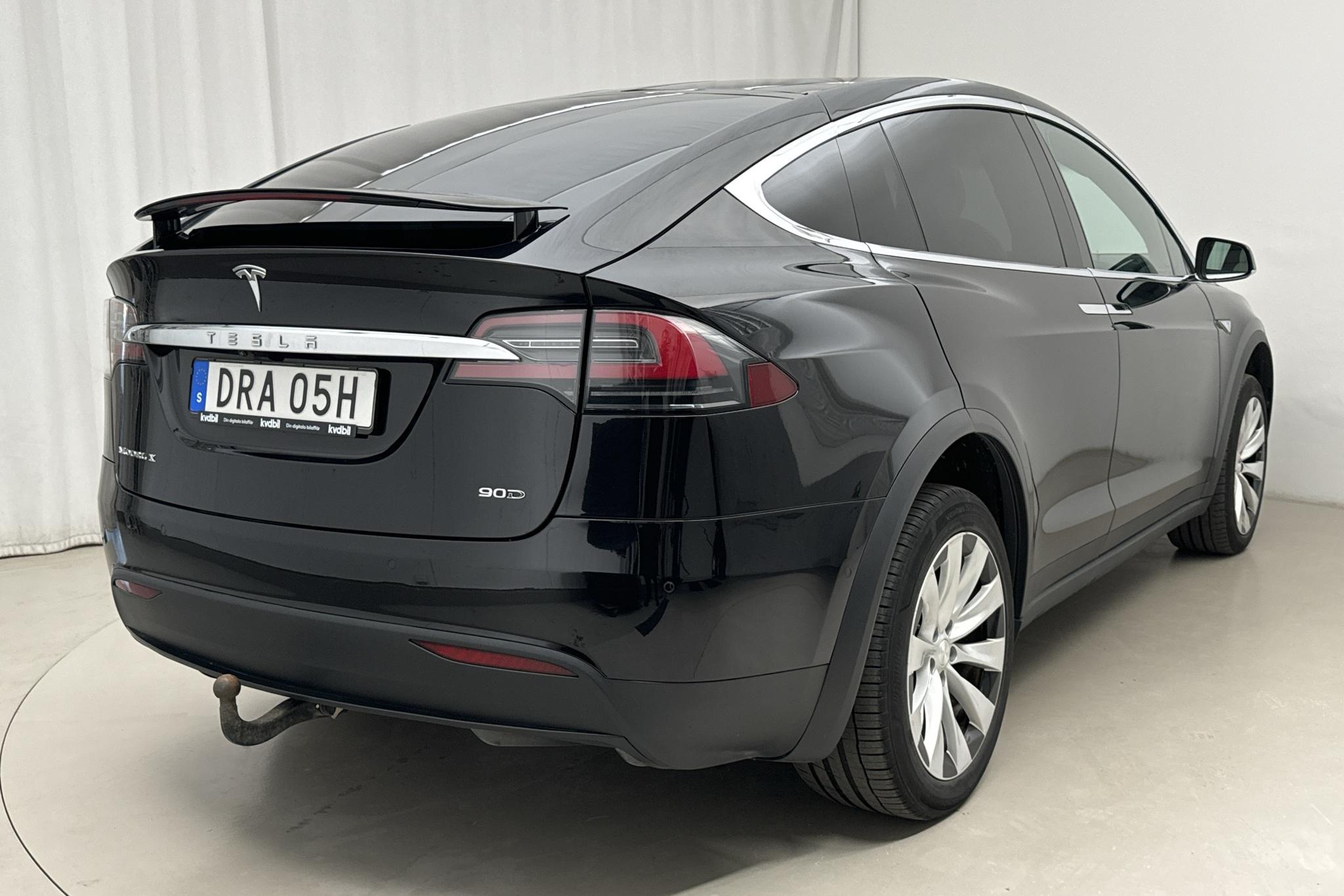 Tesla Model X 90D - 136 830 km - Automatyczna - czarny - 2016