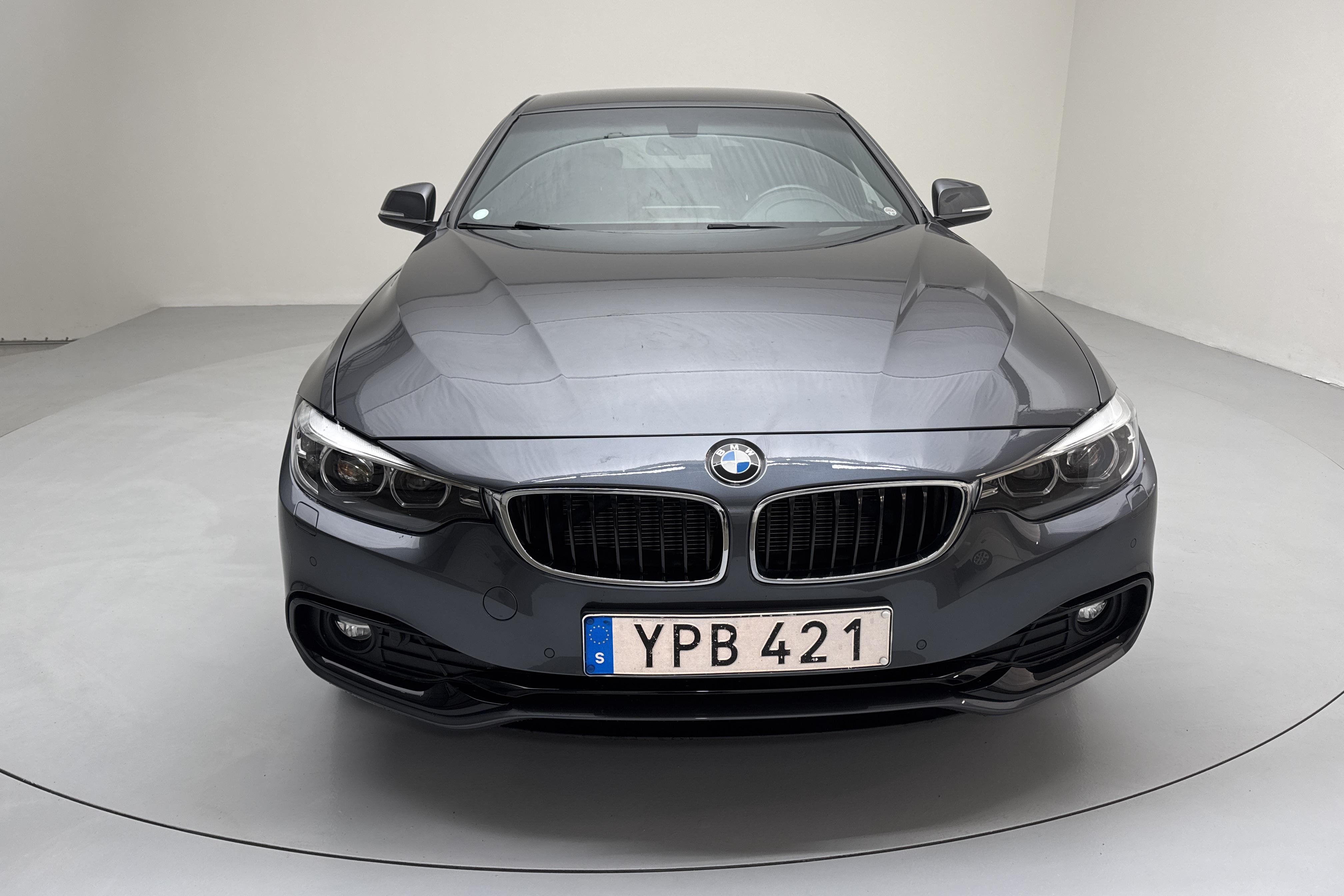 BMW 420d xDrive Gran Coupé, F36 (190hk) - 92 620 km - Automatyczna - szary - 2018