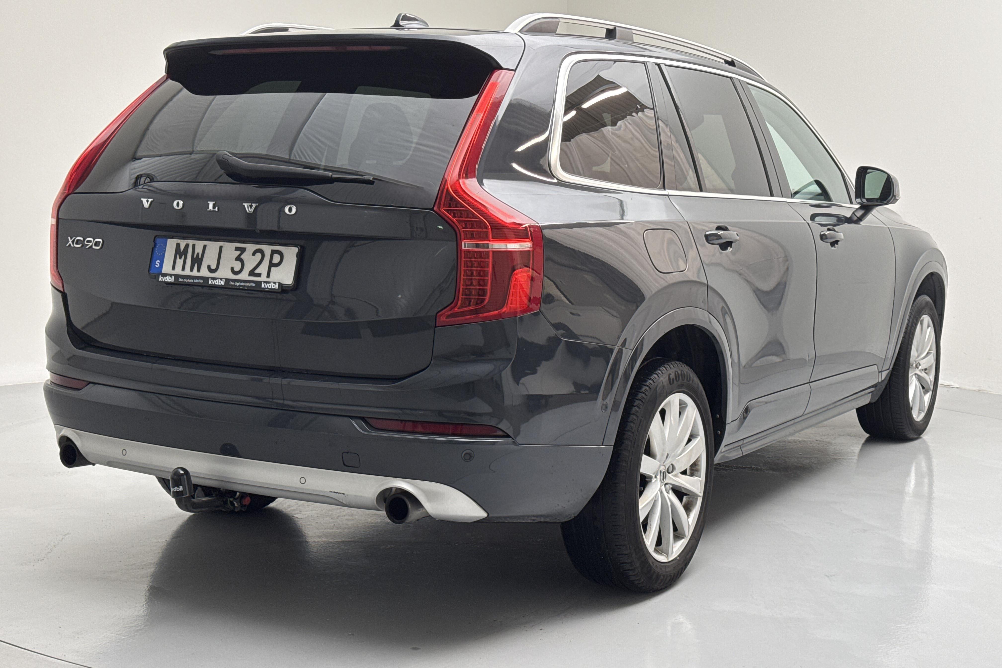 Volvo XC90 D4 AWD (190hk) - 183 710 km - Automatic - Dark Grey - 2017