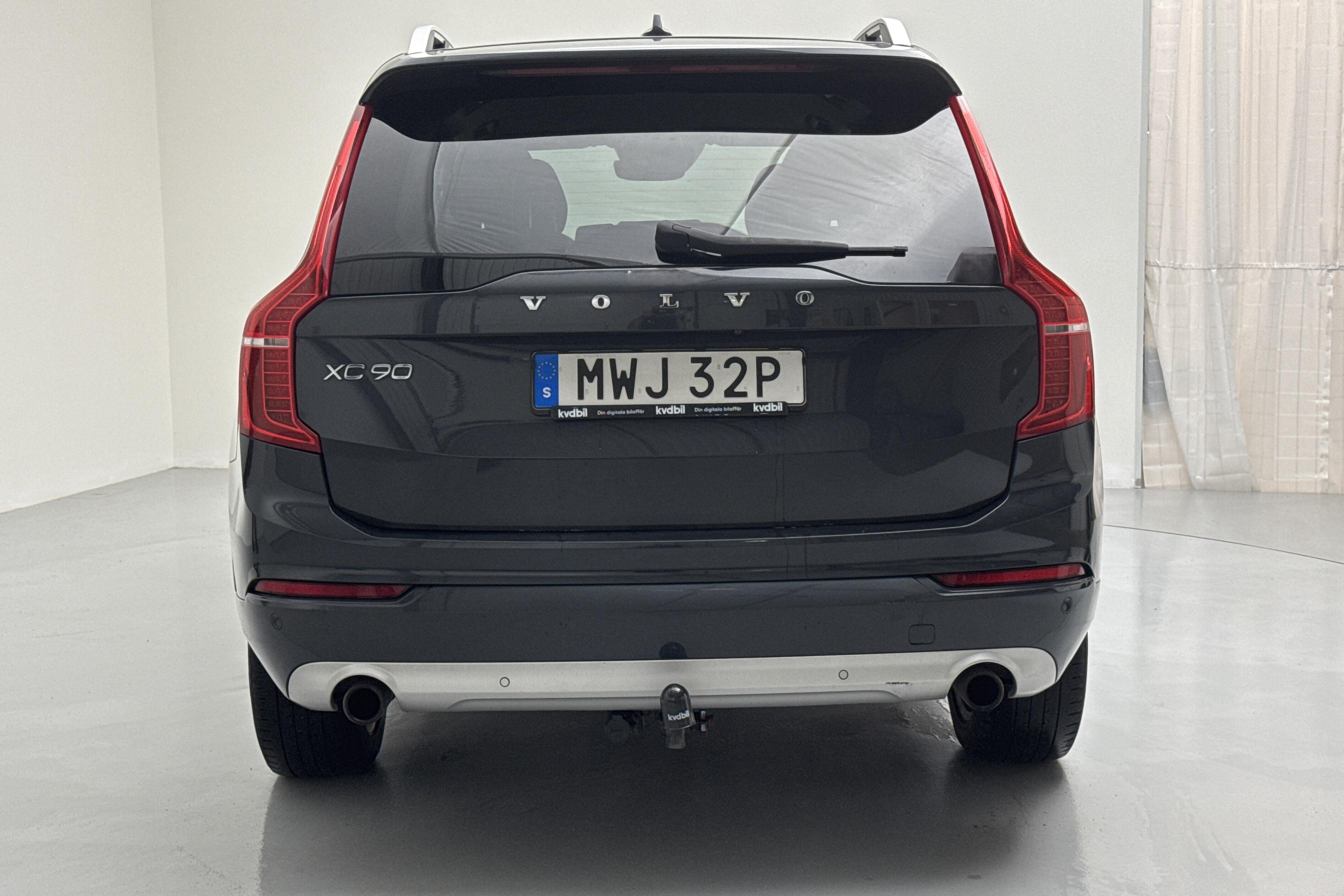 Volvo XC90 D4 AWD (190hk) - 183 710 km - Automatyczna - Dark Grey - 2017