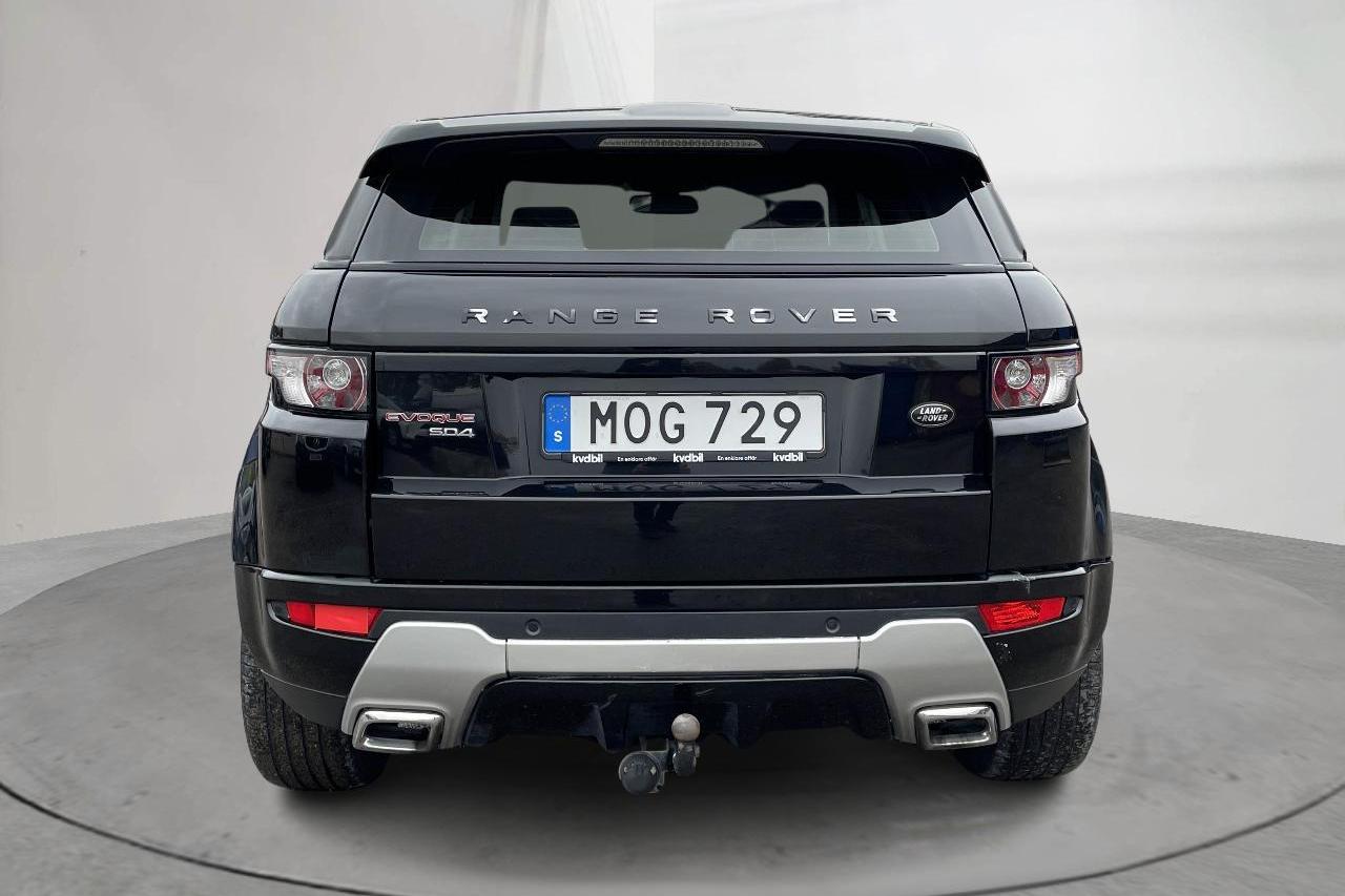 Land Rover Range Rover Evoque 2.2 SD4 5dr (190hk) - 218 980 km - Automaattinen - musta - 2013