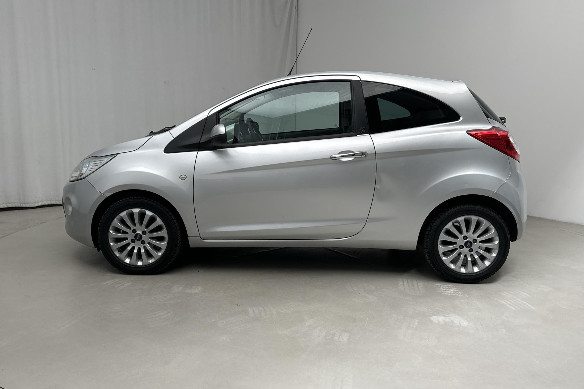 Ford KA 1.2 (69hk) - 101 970 km - Manual - gray - 2011