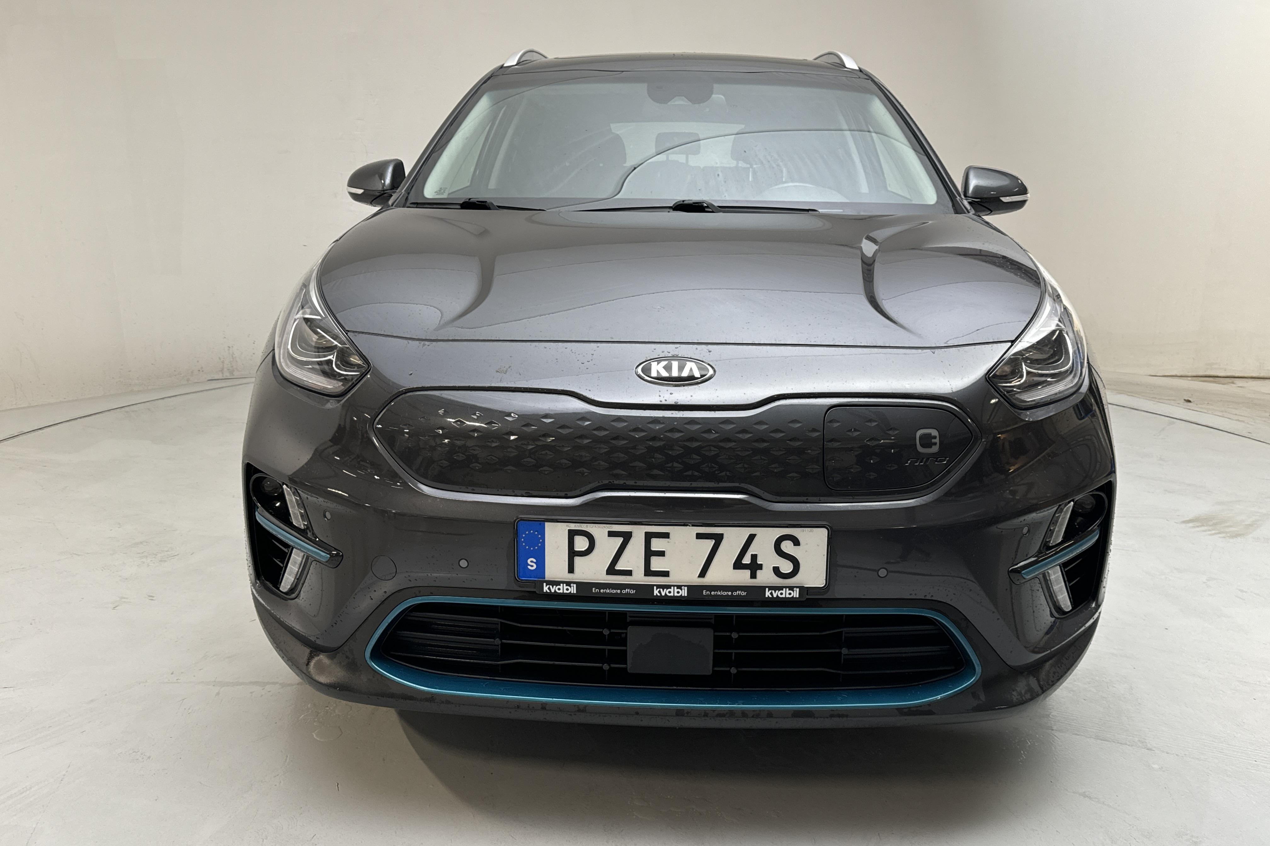 KIA Niro EV 64 kWh (204hk) - 95 630 km - Automatyczna - szary - 2019