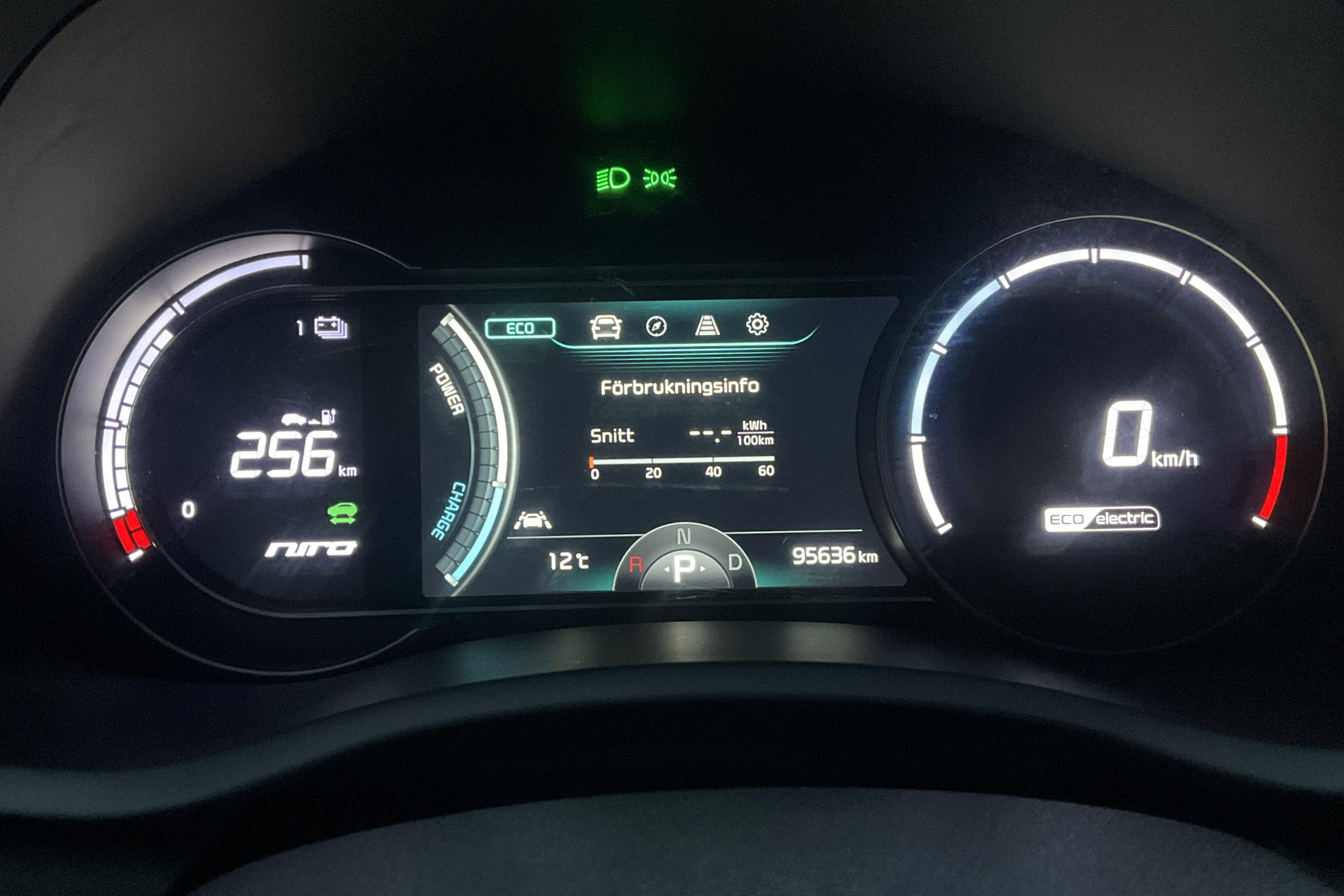 KIA Niro EV 64 kWh (204hk) - 95 630 km - Automatyczna - szary - 2019