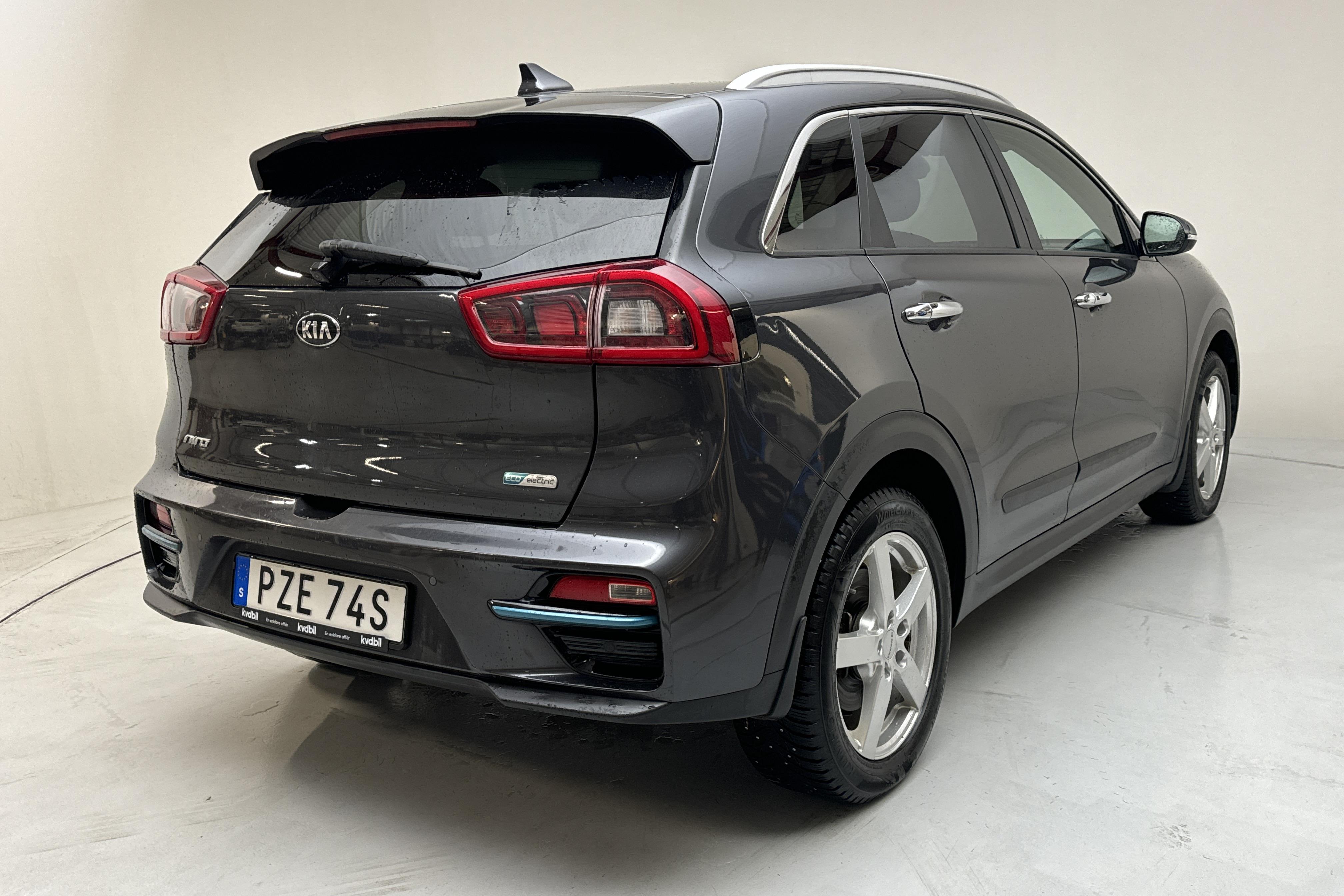 KIA Niro EV 64 kWh (204hk) - 95 630 km - Automatyczna - szary - 2019