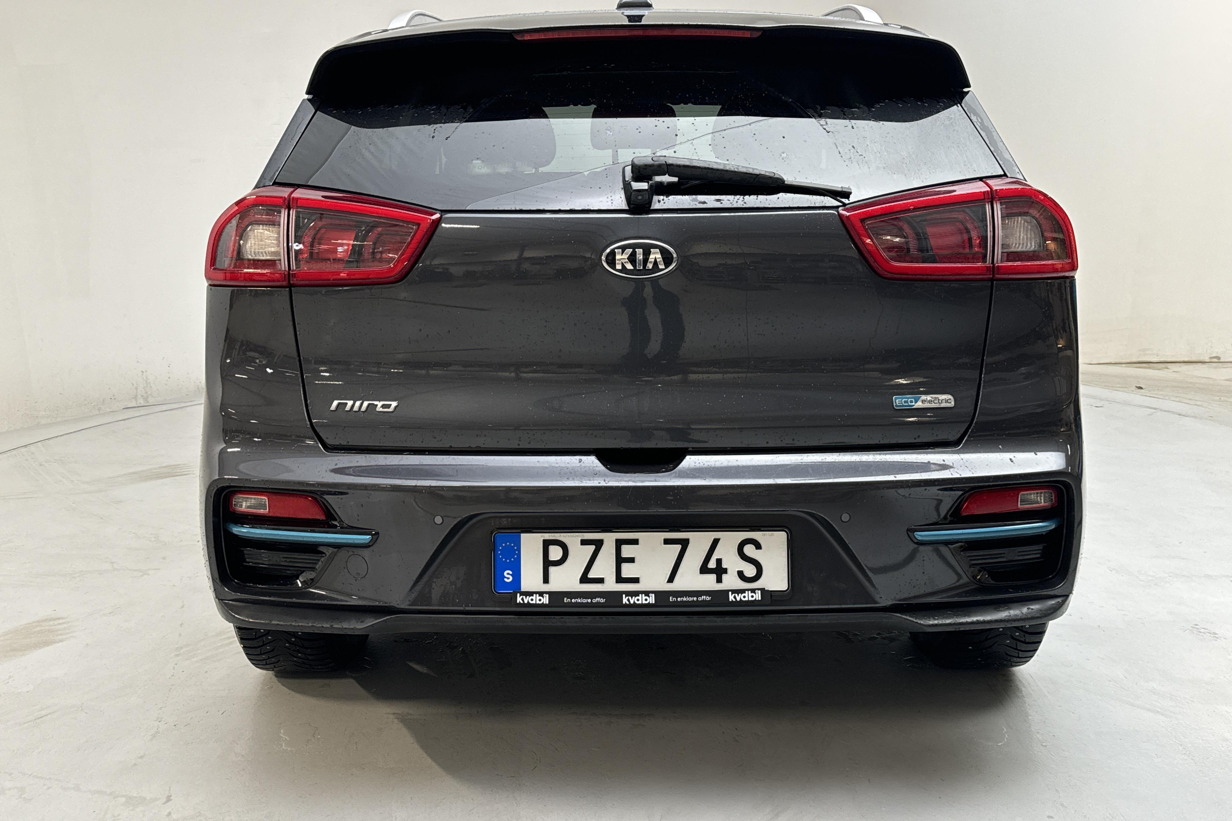 KIA Niro EV 64 kWh (204hk) - 95 630 km - Automatyczna - szary - 2019