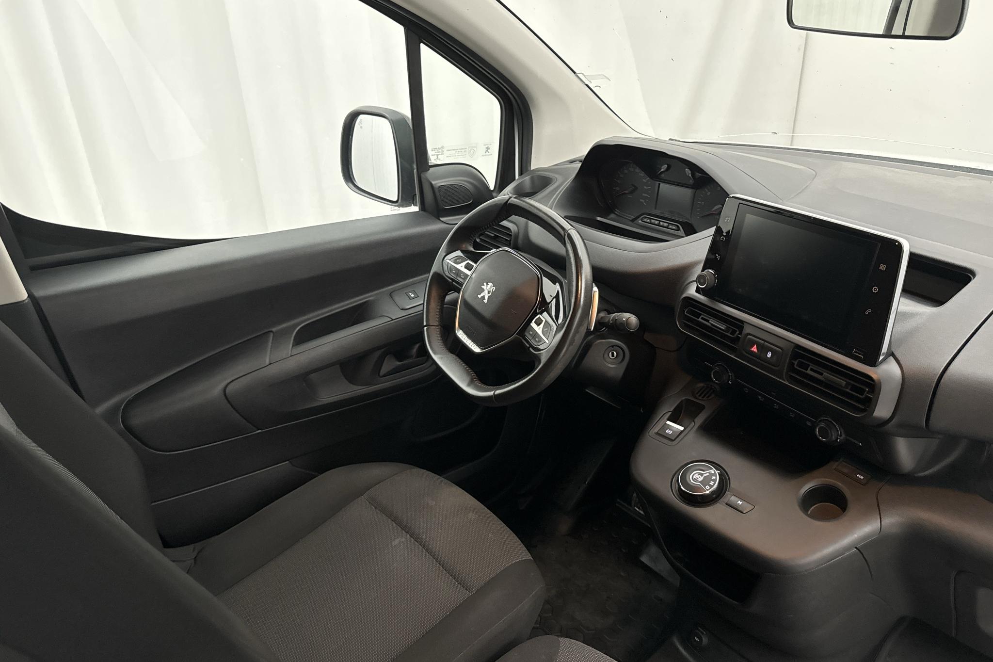 Peugeot Partner 1.5 HDI Skåp (130hk) - 109 020 km - Automatyczna - biały - 2022