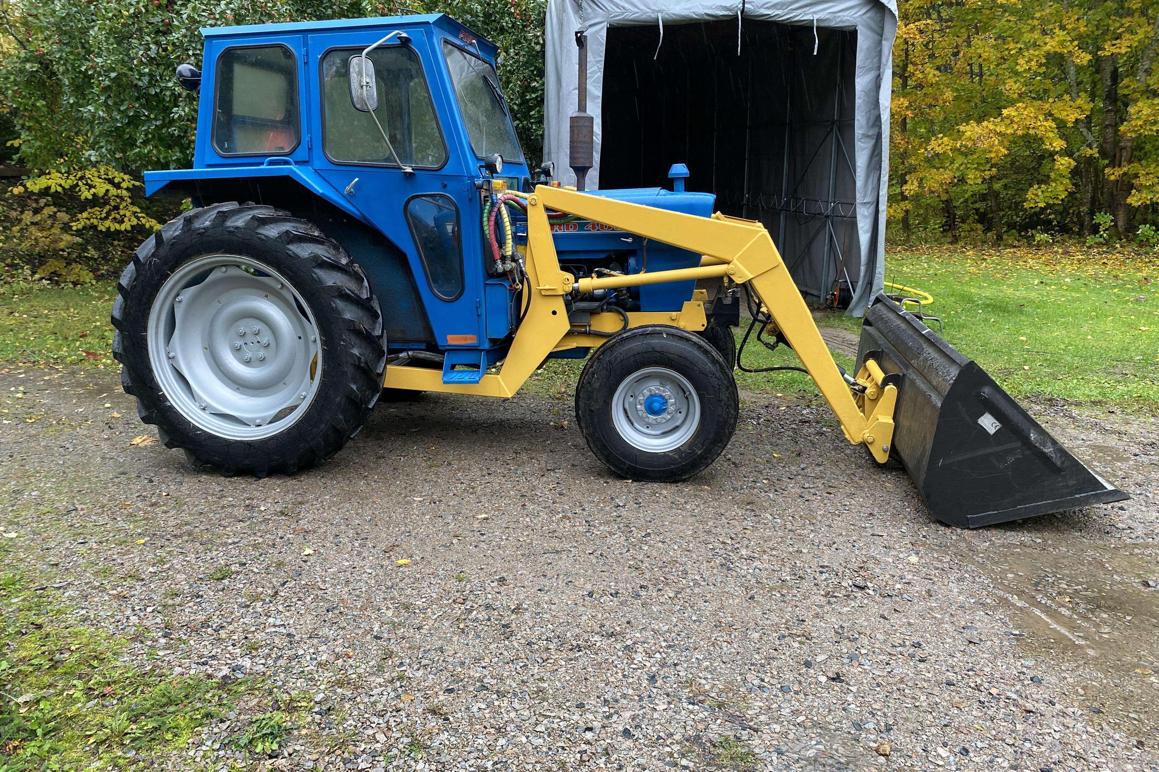 FORD 400 4000 Traktor - 39 750 km - Manual - 1972