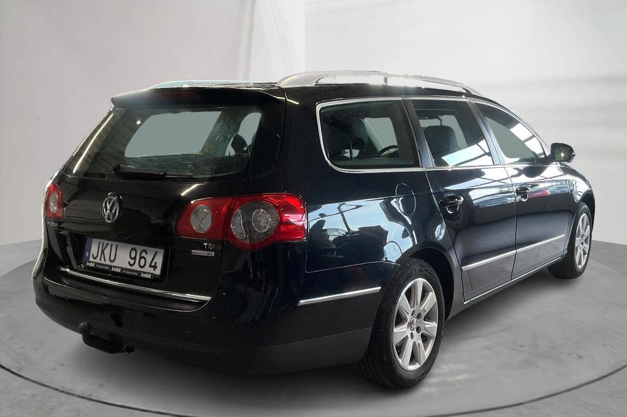 VW Passat 1.4 TSI EcoFuel Variant (150hk) - 196 810 km - Manual - black - 2010