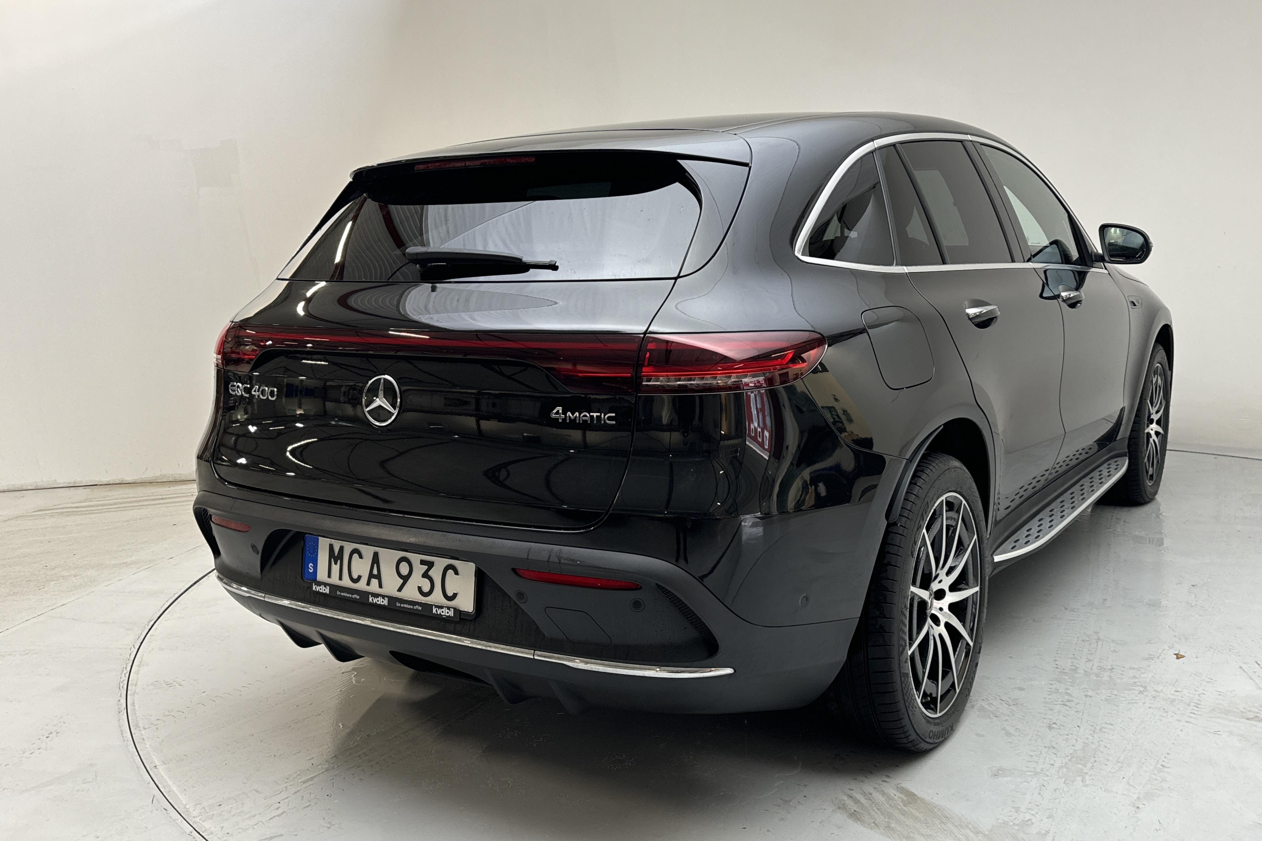 Mercedes EQC 400 4MATIC 80,0 kWh N293 (408hk) - 6 115 mil - Automat - svart - 2021