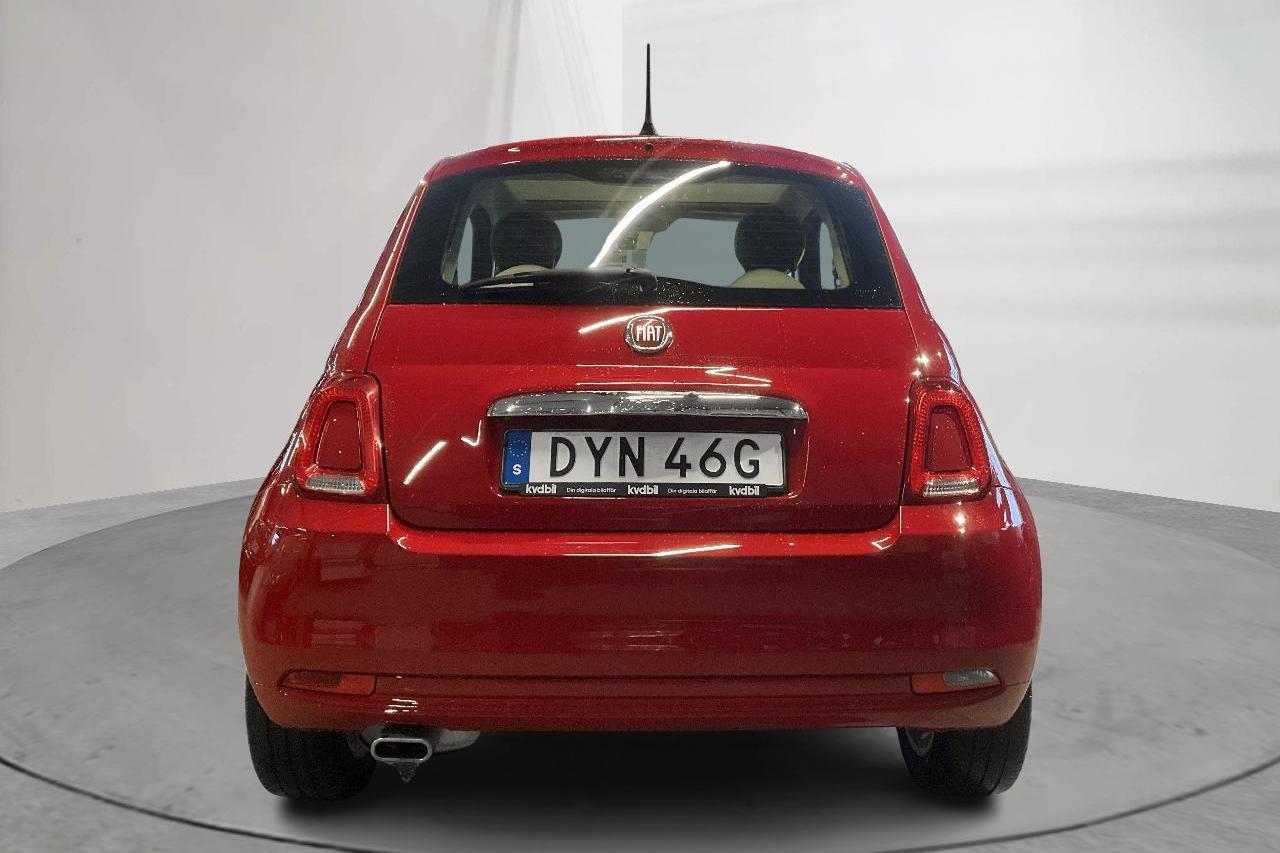 Fiat 500 1.2 (69hk) - 53 290 km - Käsitsi - punane - 2020