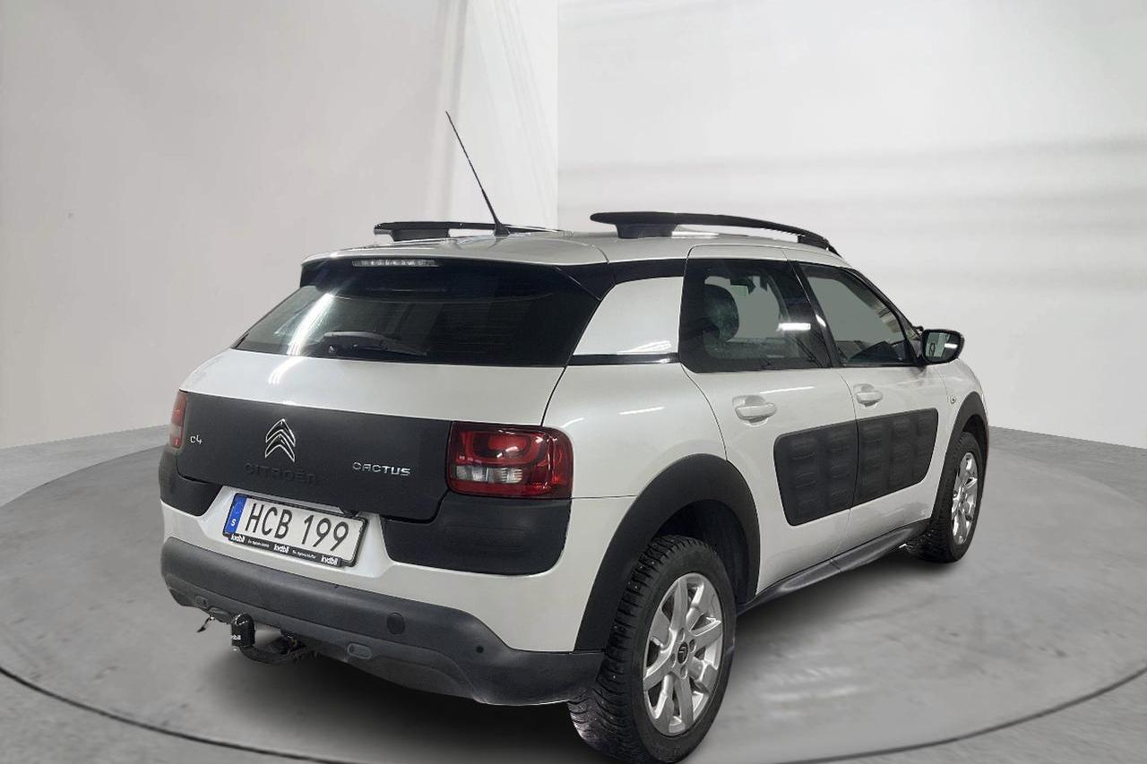 Citroen C4 Cactus PureTech (82hk) - 140 070 km - Käsitsi - valge - 2015