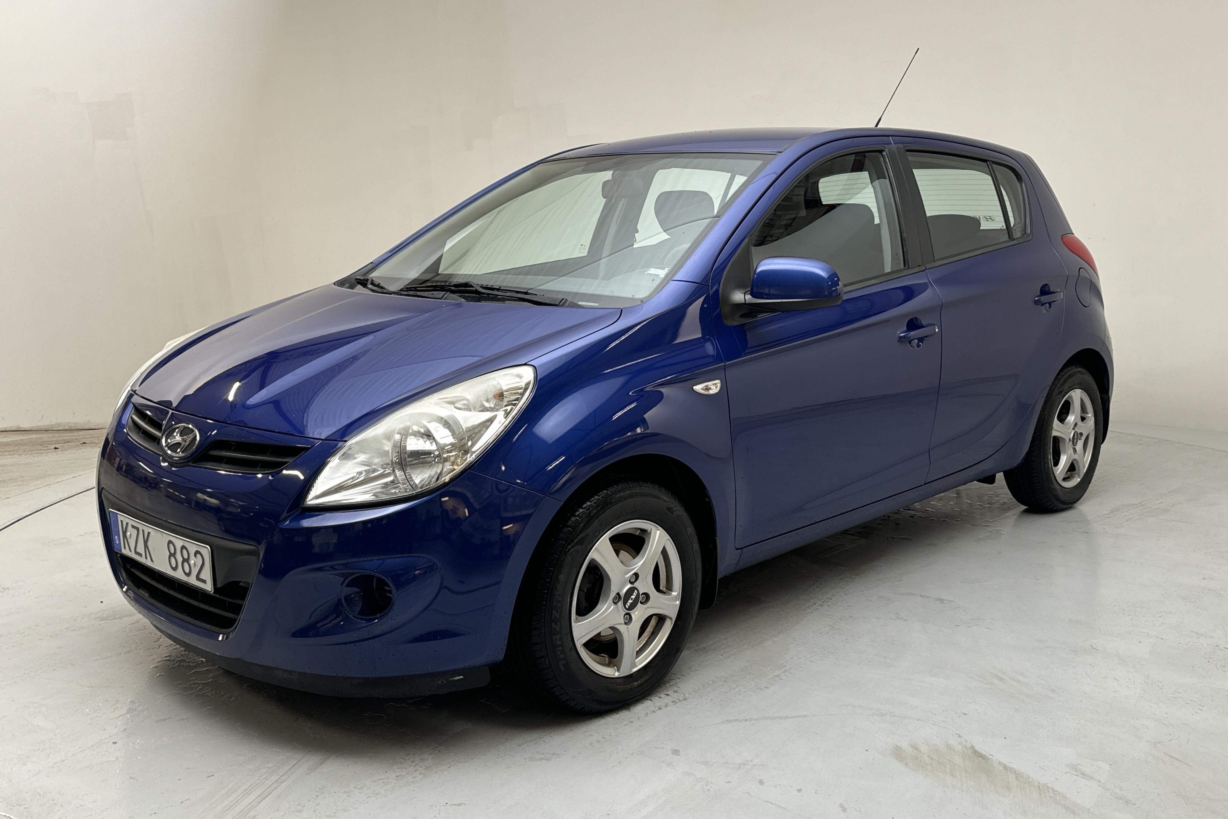 Hyundai i20 1.2 (78hk) - 104 900 km - Käsitsi - sinine - 2011