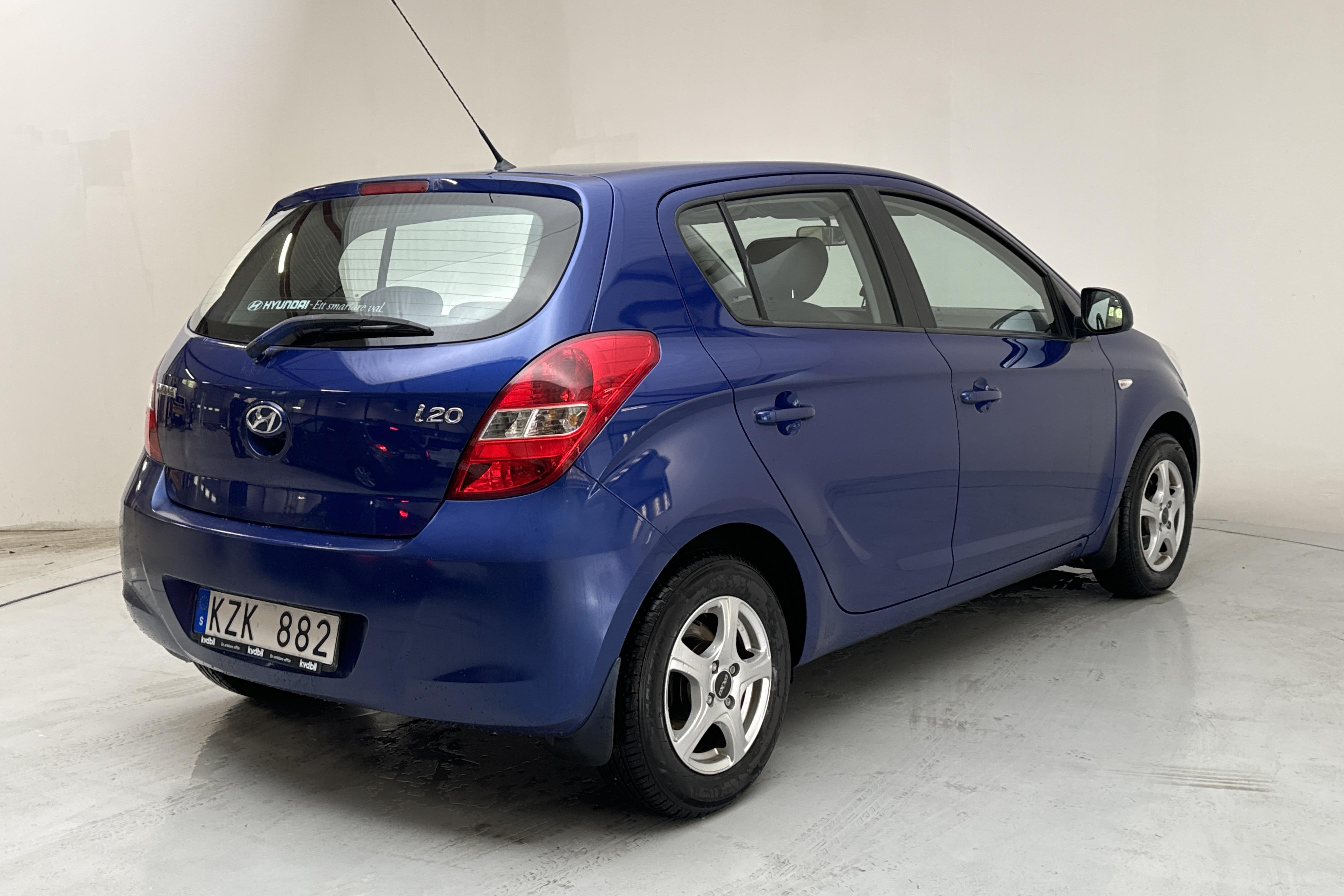 Hyundai i20 1.2 (78hk) - 104 900 km - Käsitsi - sinine - 2011