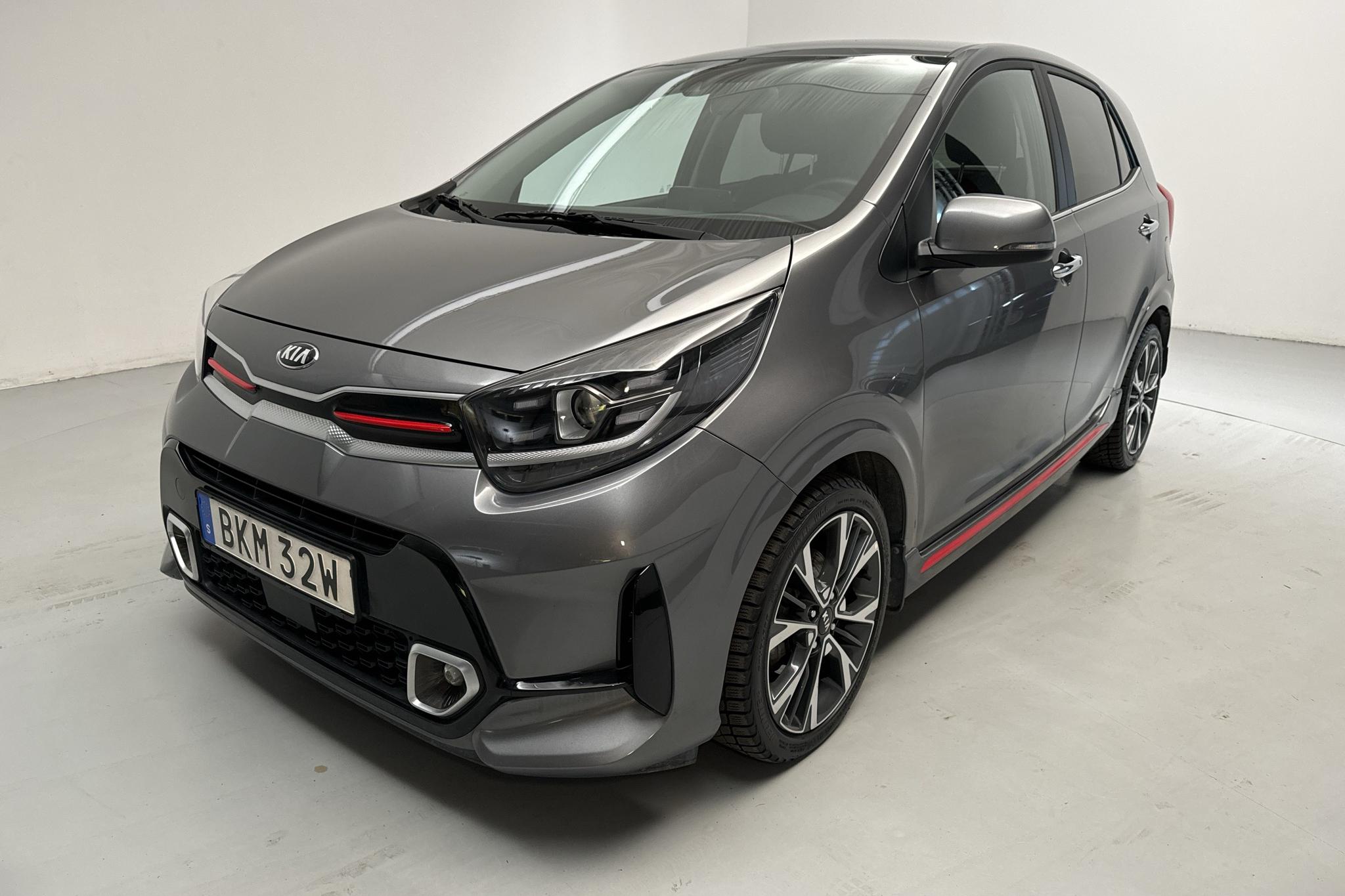 KIA Picanto 1.0 T-GDi 5dr (100hk) - 3 456 mil - Manuell - grå - 2021