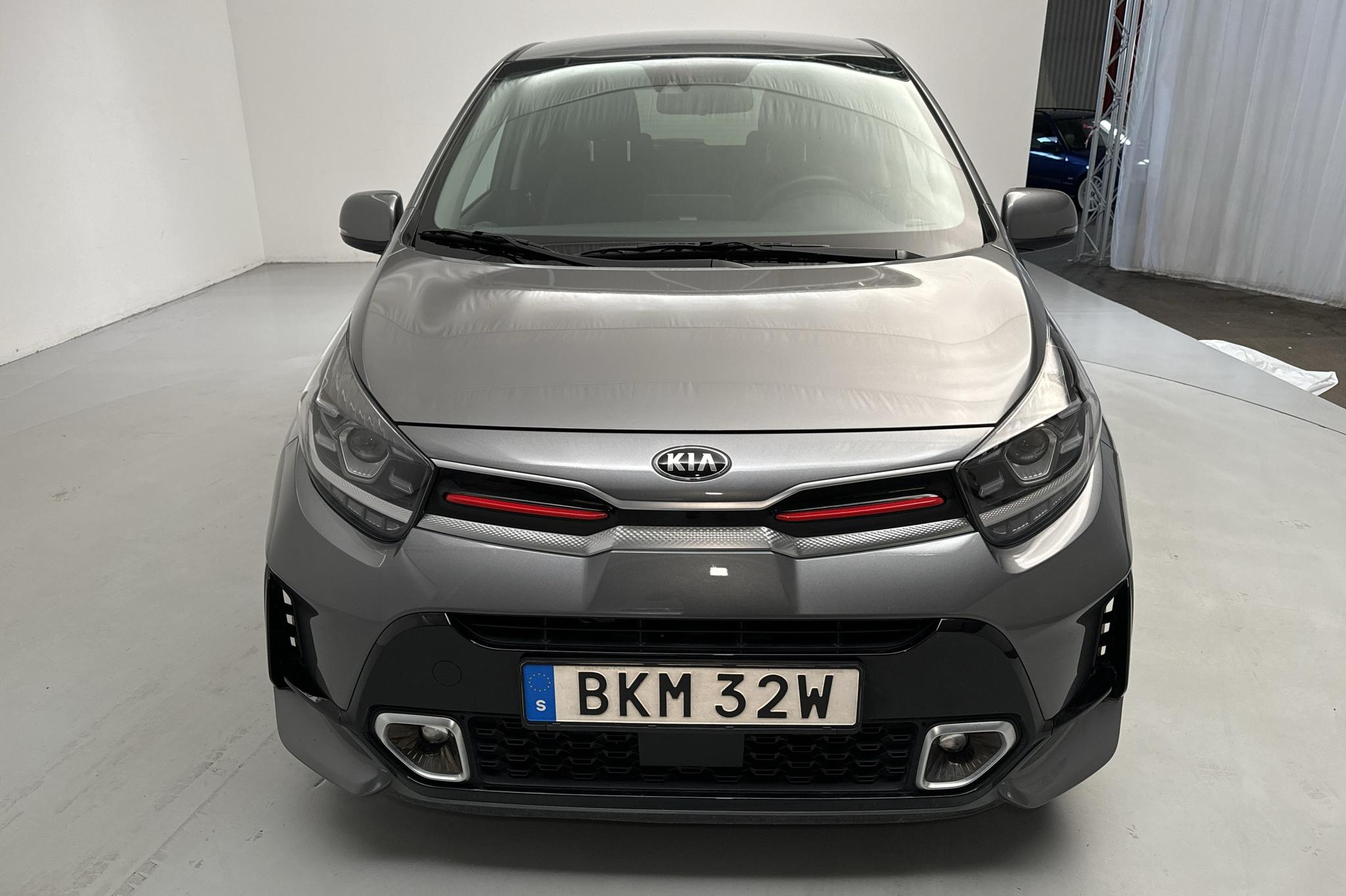 KIA Picanto 1.0 T-GDi 5dr (100hk) - 3 456 mil - Manuell - grå - 2021